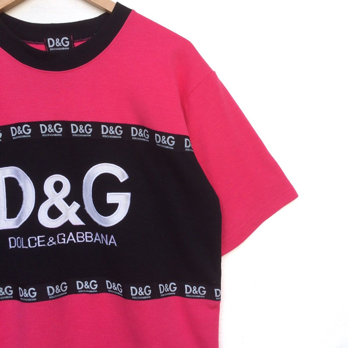 Vintage Vintage D&G big logo spell out twin pockets Size US L / EU 52-54 / 3 - 5 Thumbnail