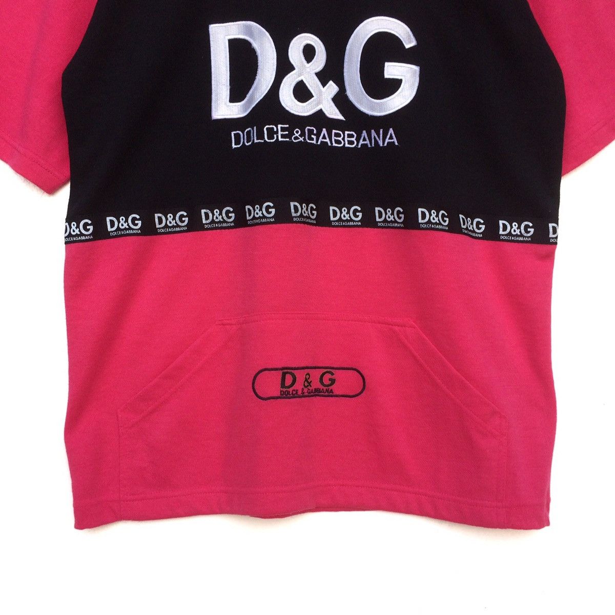 Vintage Vintage D&G big logo spell out twin pockets Size US L / EU 52-54 / 3 - 2 Thumbnail