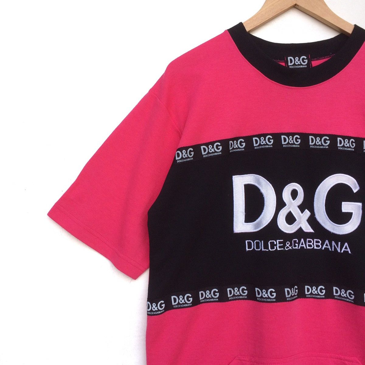 Vintage Vintage D&G big logo spell out twin pockets Size US L / EU 52-54 / 3 - 3 Thumbnail