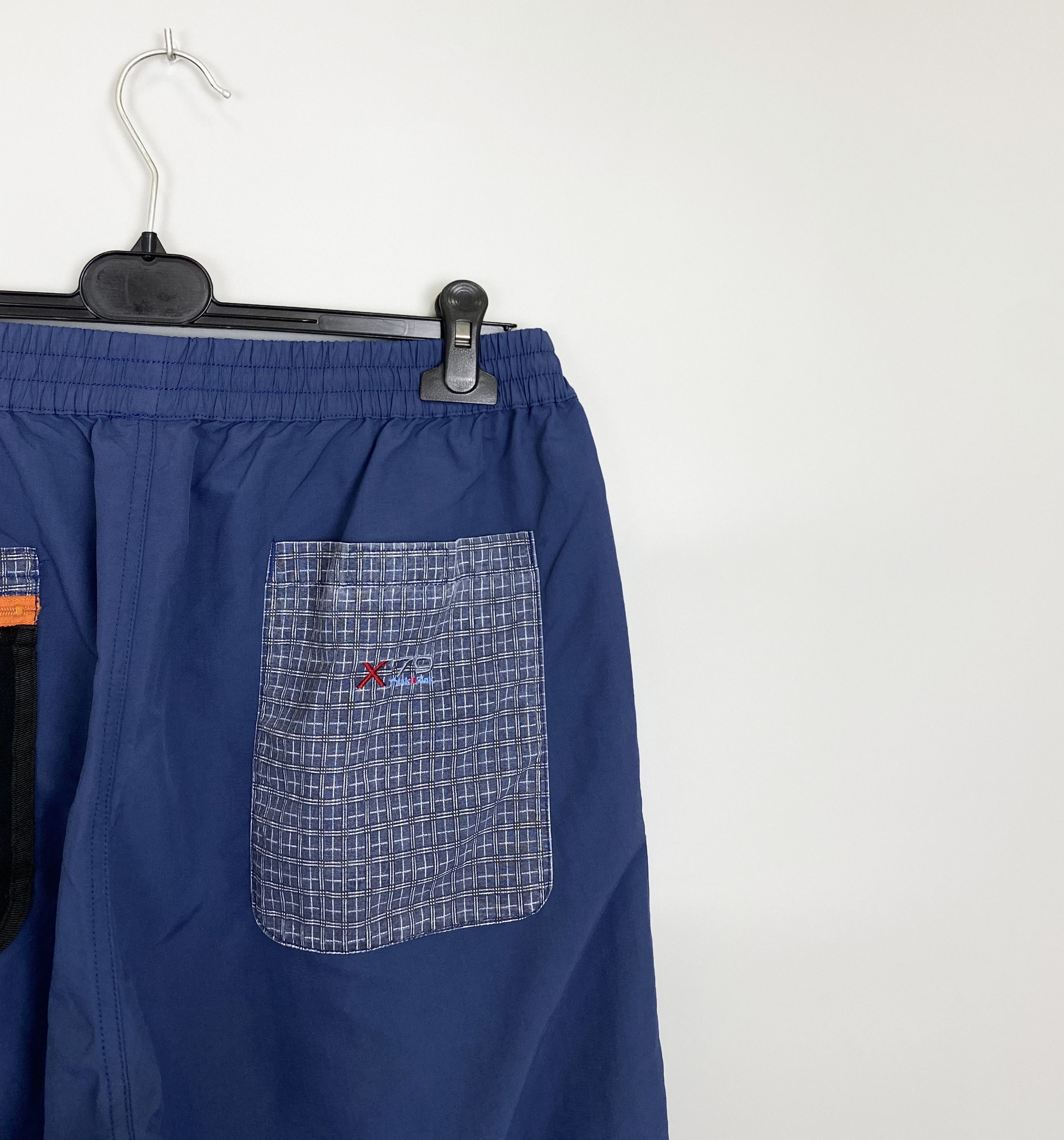 Japanese Brand RARE Think Pink Navy Nylon Pant Size XL Size US 34 / EU 50 - 8 Thumbnail