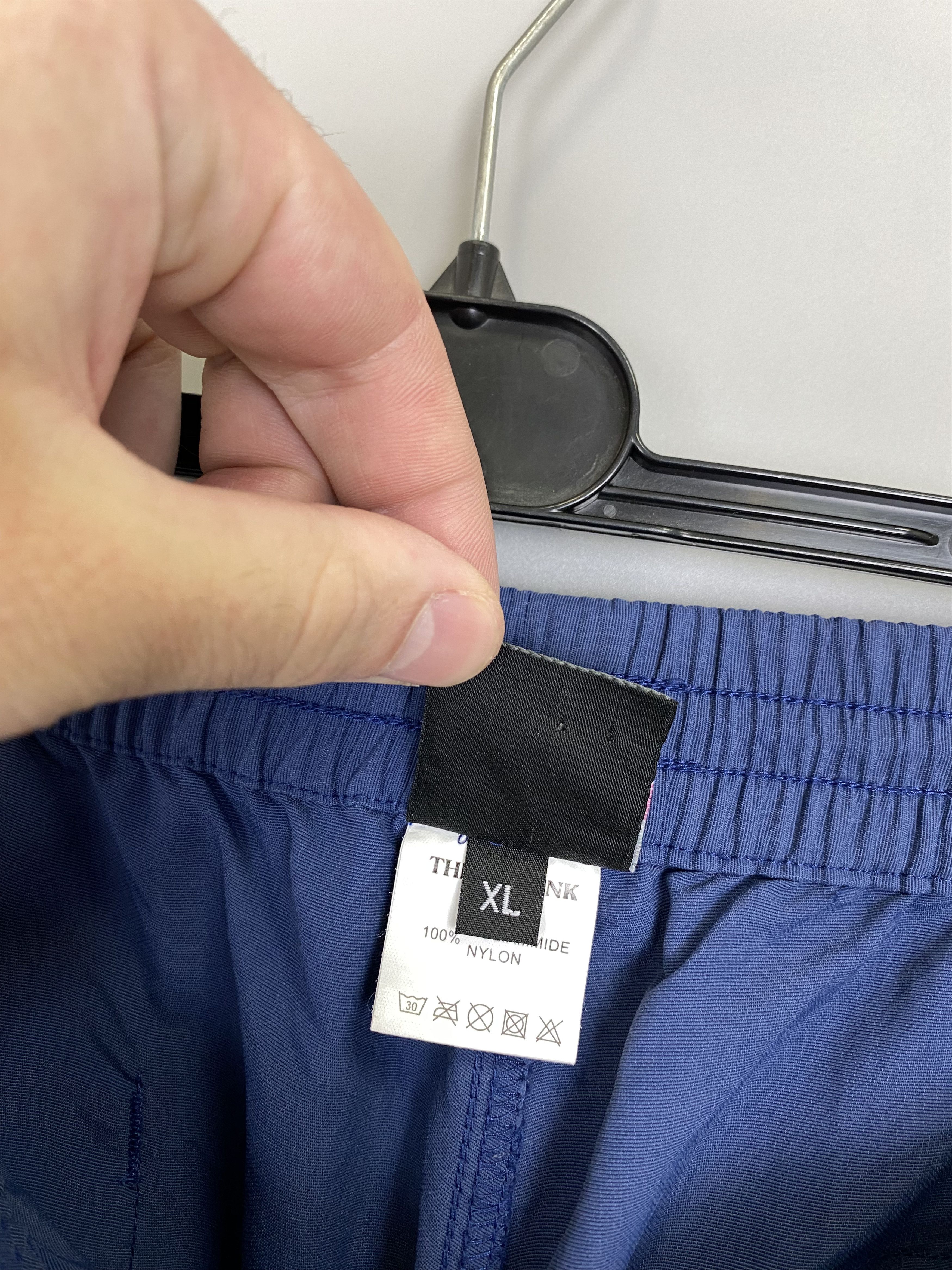 Japanese Brand RARE Think Pink Navy Nylon Pant Size XL Size US 34 / EU 50 - 10 Thumbnail