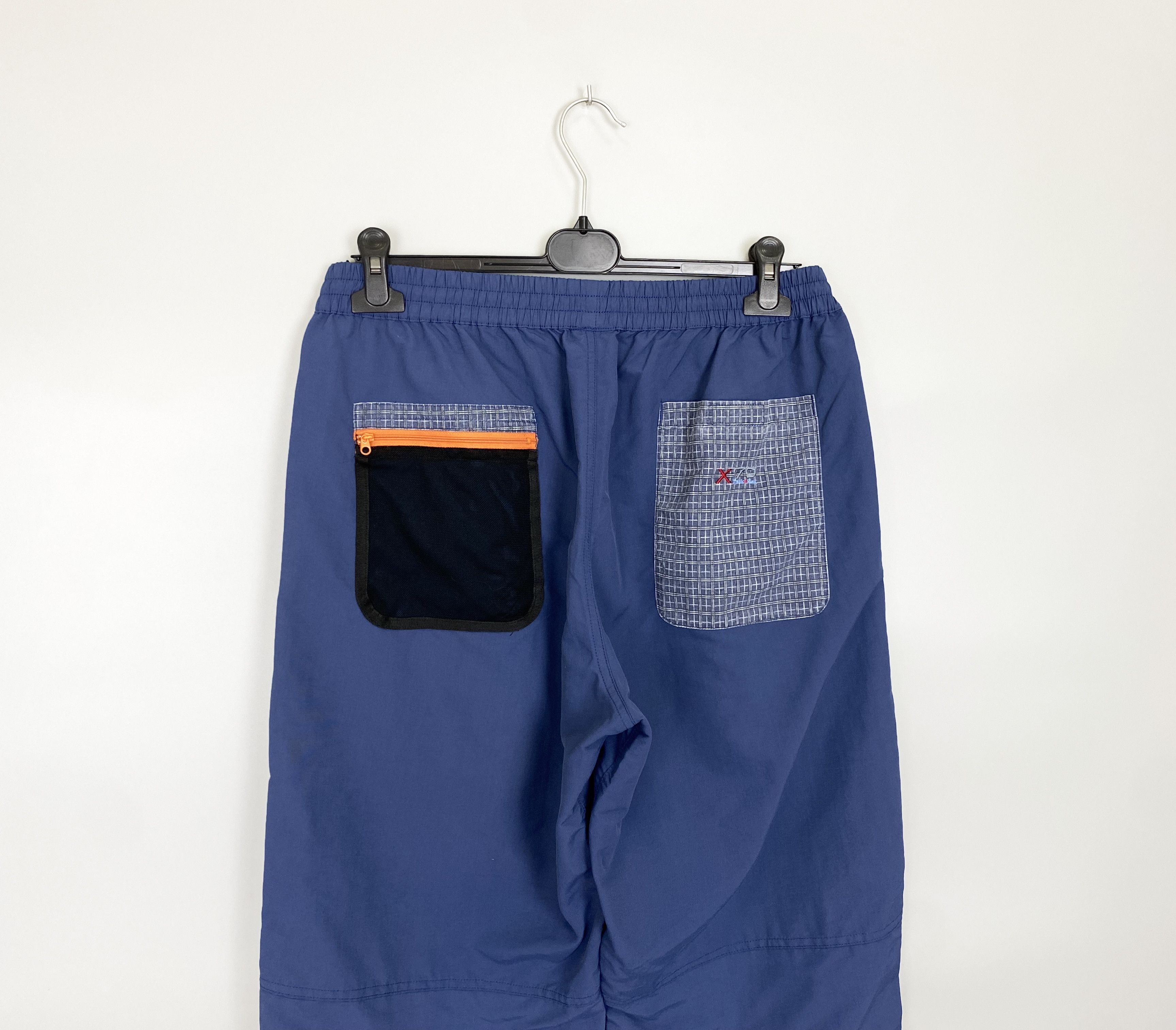 Japanese Brand RARE Think Pink Navy Nylon Pant Size XL Size US 34 / EU 50 - 6 Thumbnail