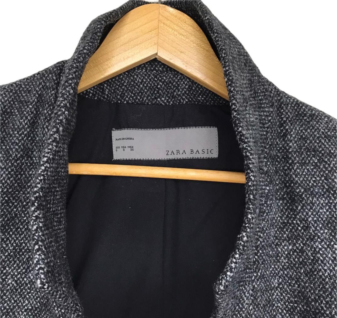 Designer × Zara Acrylic wool jacket single buttom plus zipper Size US S / EU 44-46 / 1 - 5 Thumbnail