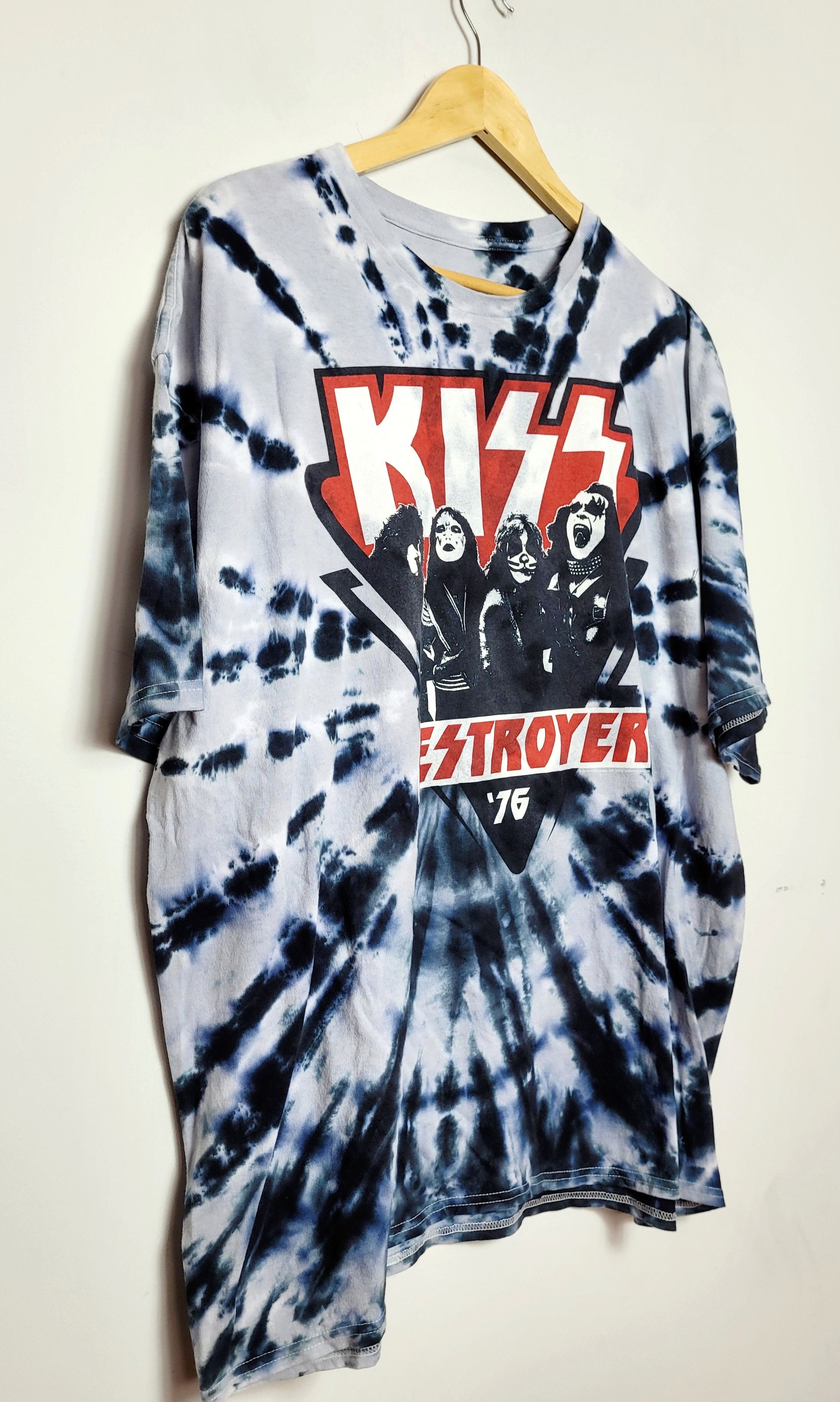 Band Tees × Liquid Blue KISS Liquid Blue Rock T-shirt Tie Dye Size US XXL / EU 58 / 5 - 2 Thumbnail