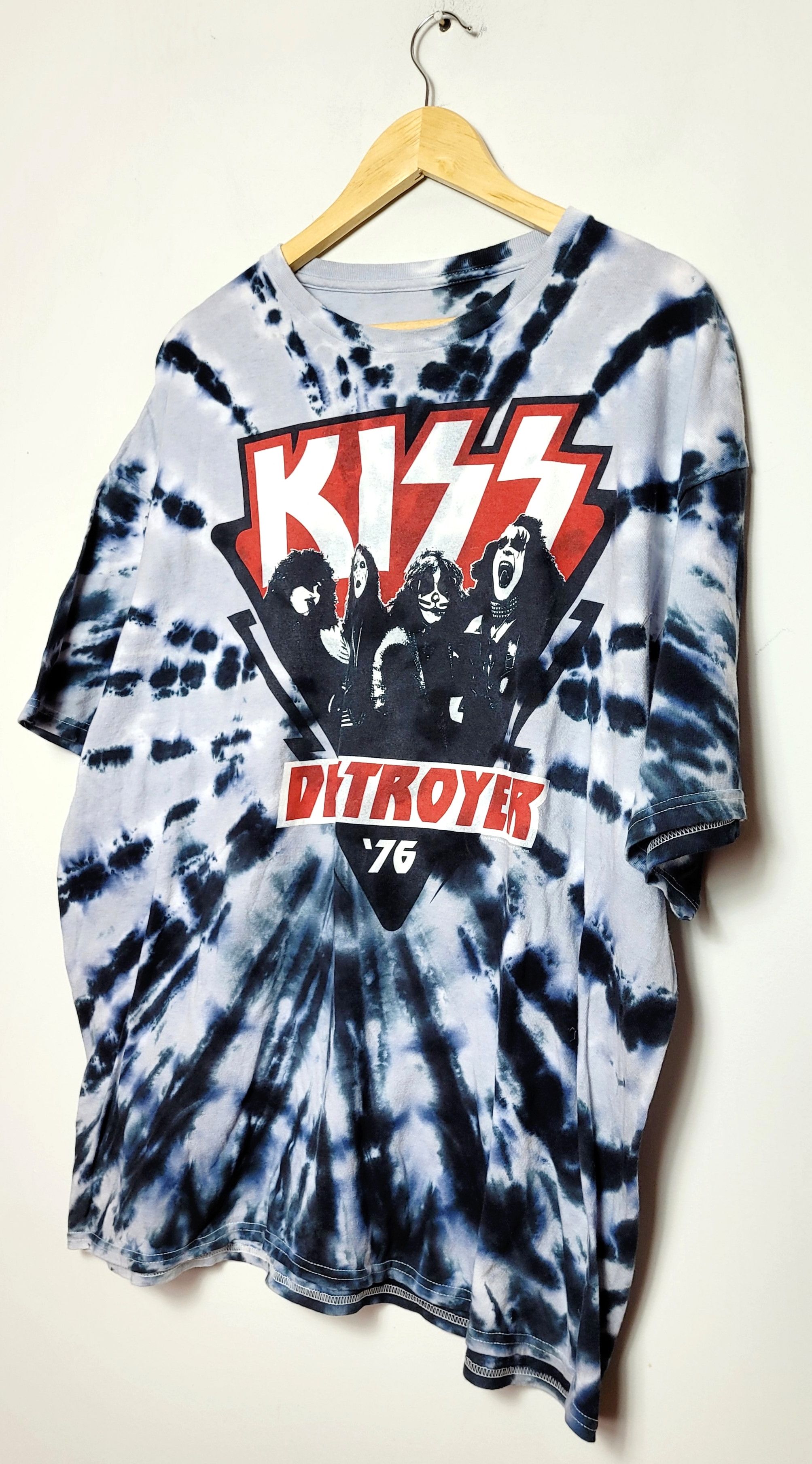 Band Tees × Liquid Blue KISS Liquid Blue Rock T-shirt Tie Dye Size US XXL / EU 58 / 5 - 3 Thumbnail