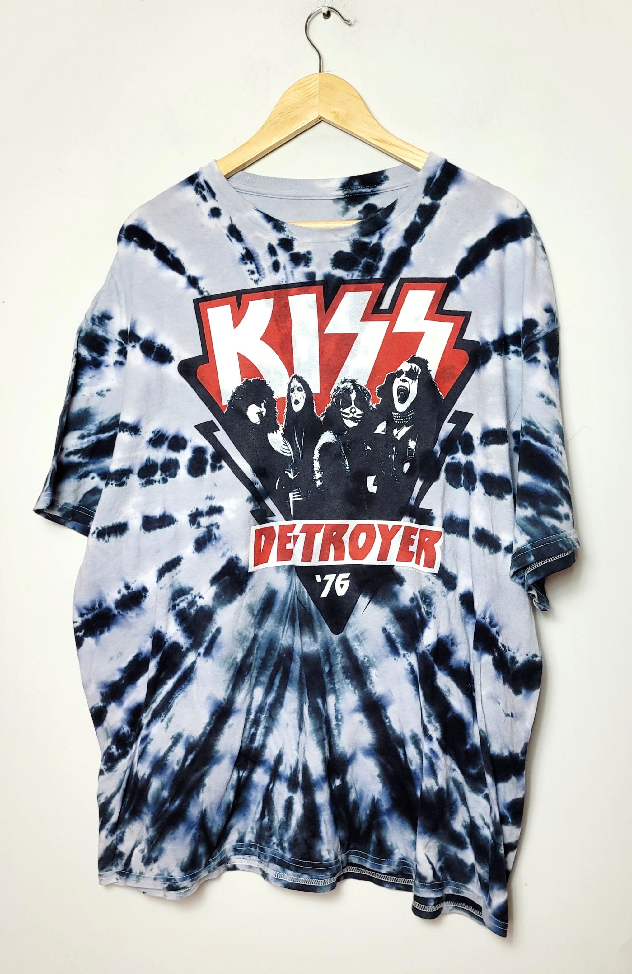 Band Tees × Liquid Blue KISS Liquid Blue Rock T-shirt Tie Dye Size US XXL / EU 58 / 5 - 4 Thumbnail