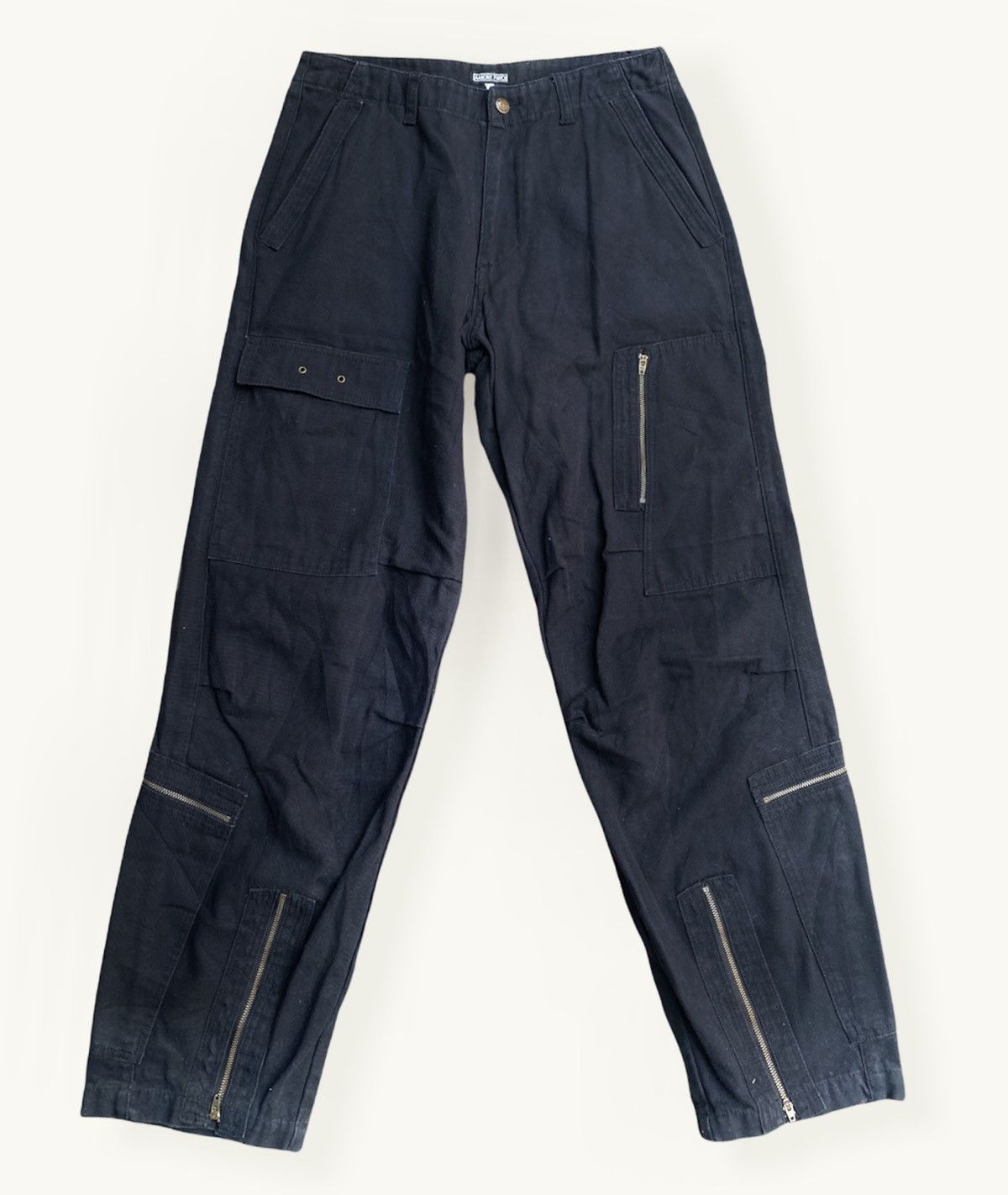 size 32 japanese brand pants bondage design seditionaries
