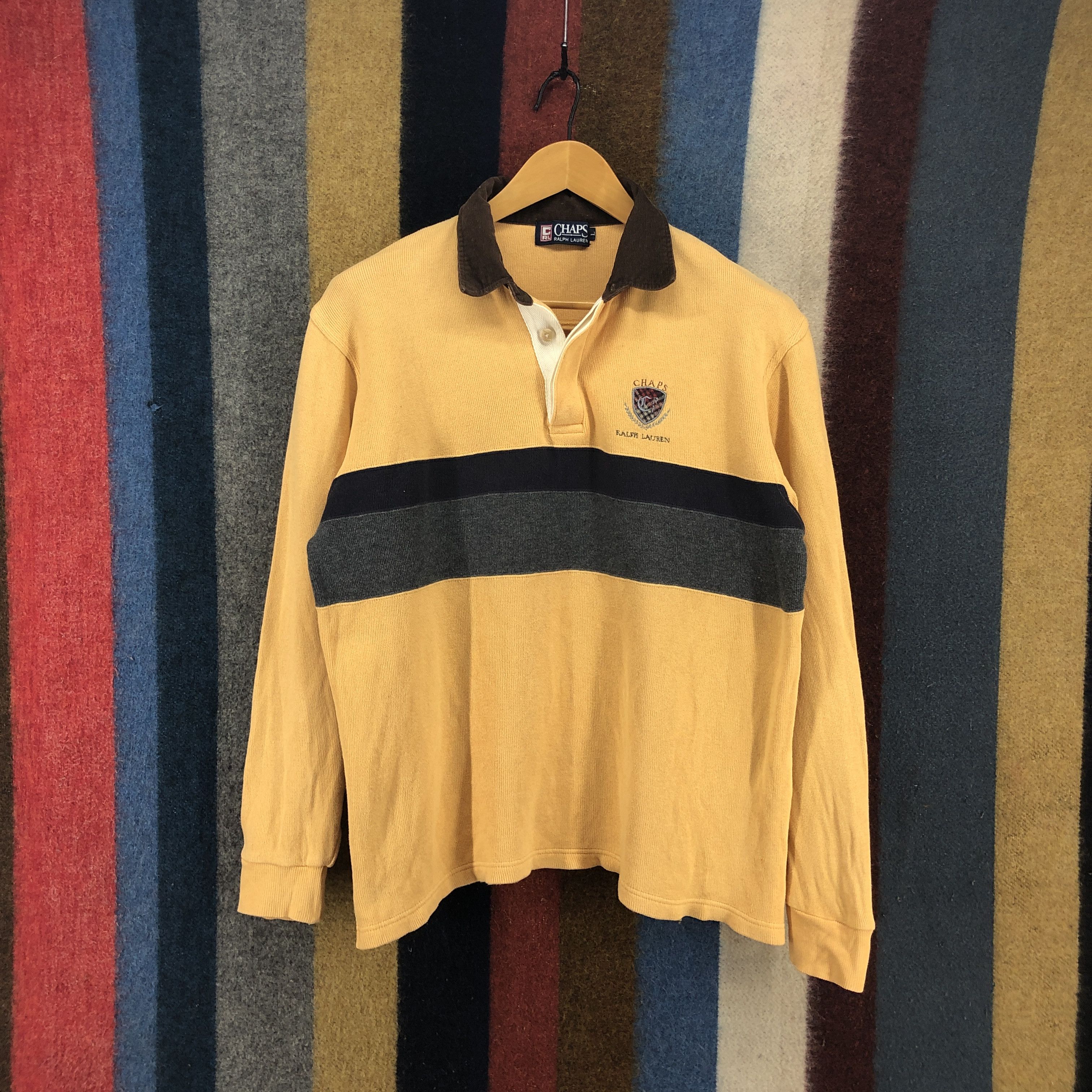 Chaps Ralph Lauren CHAPS RALPH LAUREN Polo Sweatshirt #0601/Z Size US M / EU 48-50 / 2 - 1 Thumbnail