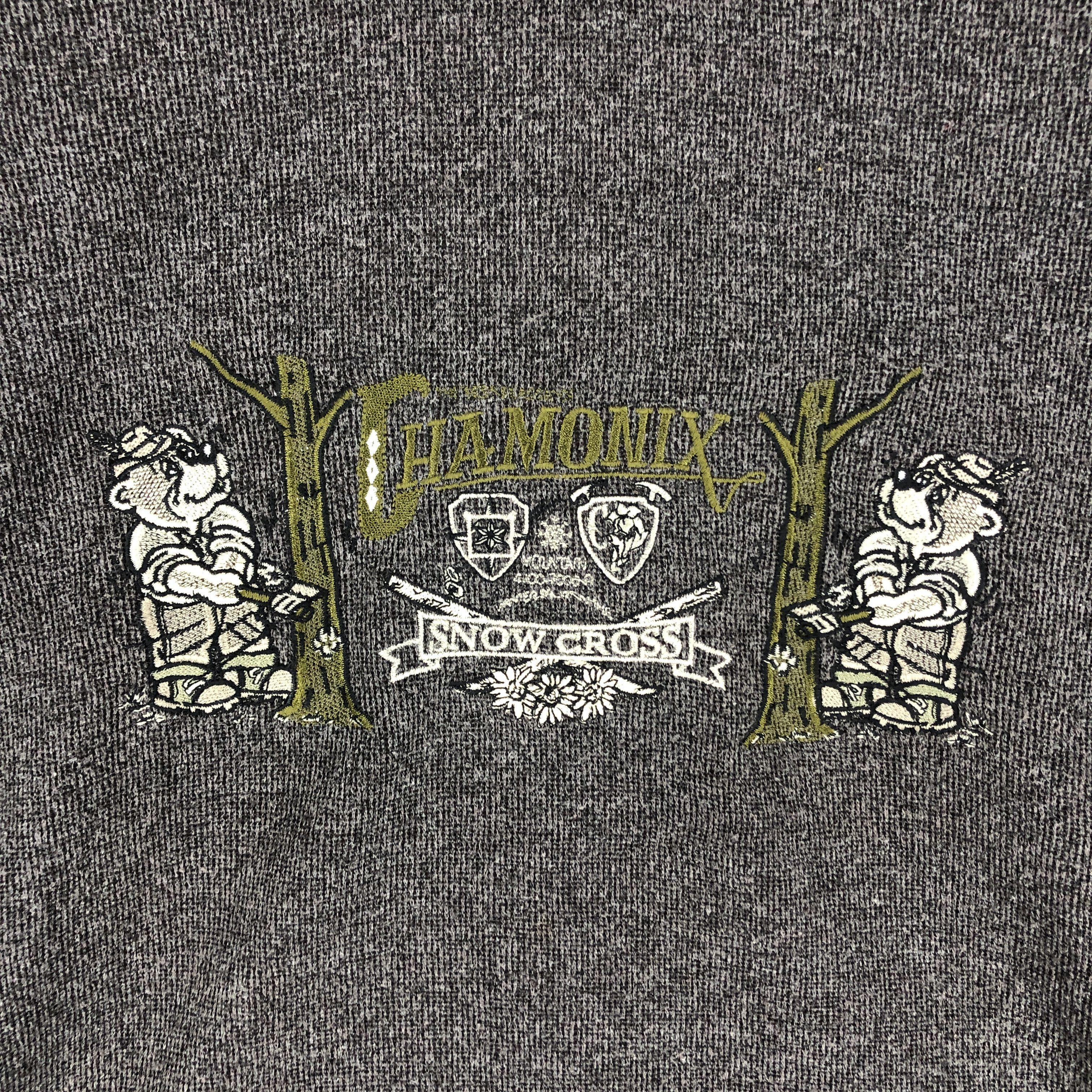 Japanese Brand MAGIXSON COORDINATE Crew Neck Sweatshirt #2152-74 Size US S / EU 44-46 / 1 - 2 Thumbnail