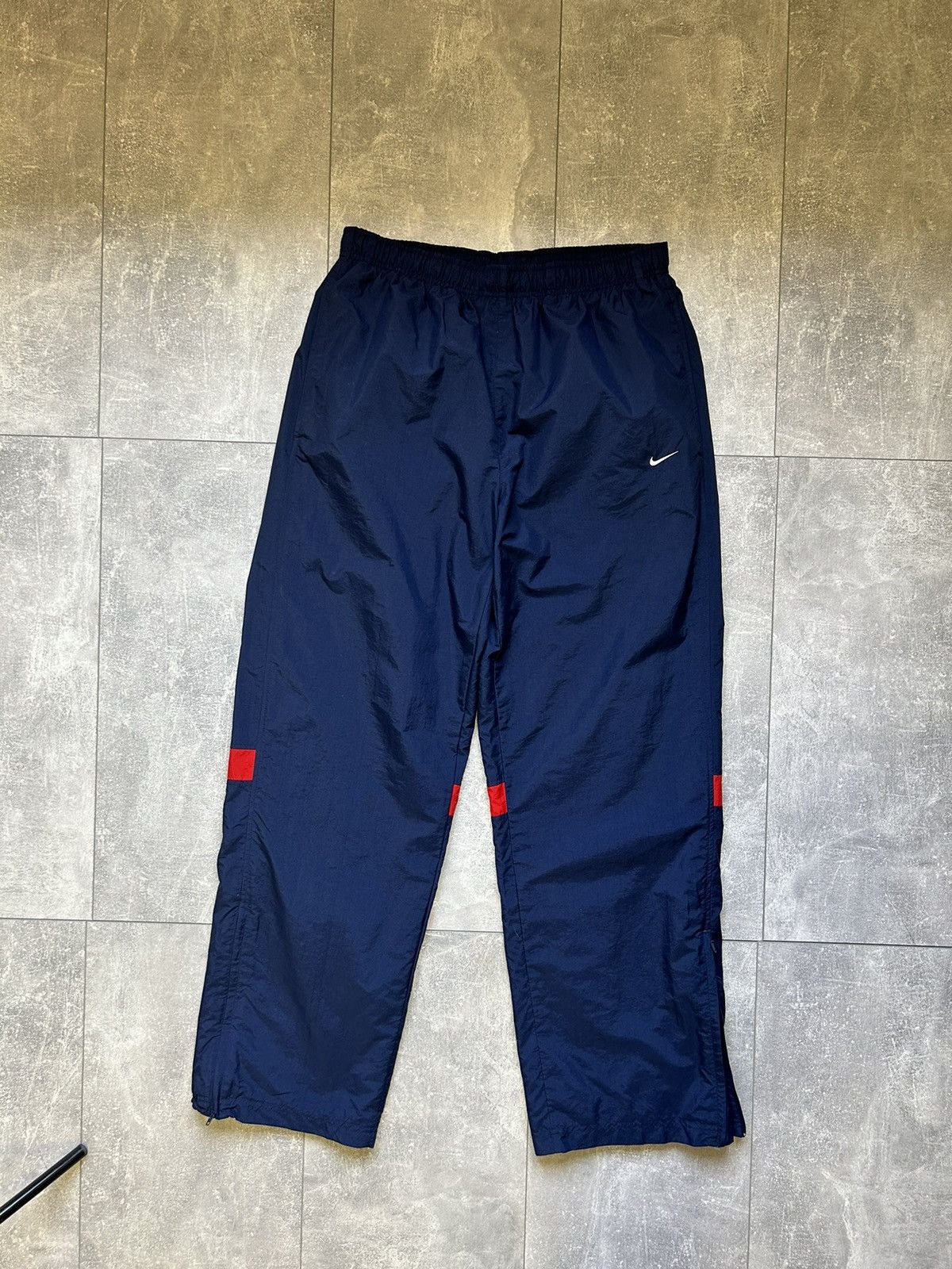 Nike × Vintage Mens Vintage Nike sweatpants swoosh streetwear y2k rare 90s Size US 36 / EU 52 - 3 Thumbnail