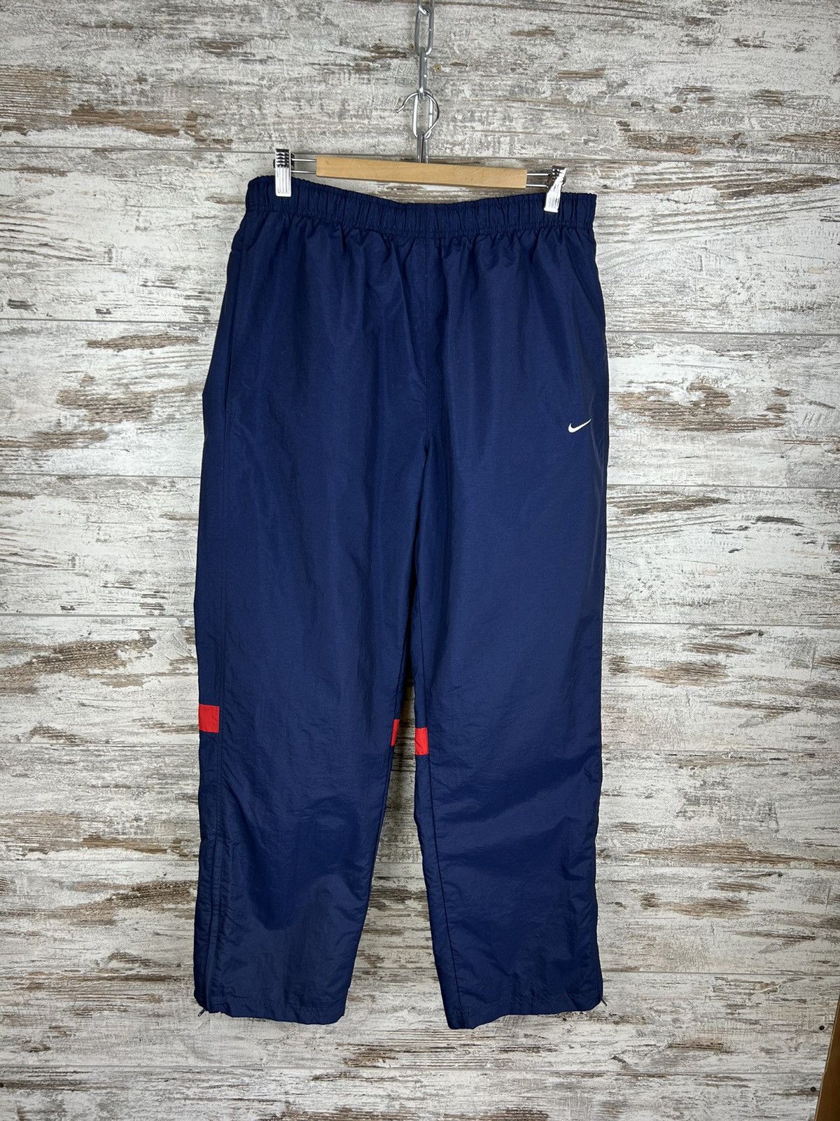 Nike × Vintage Mens Vintage Nike sweatpants swoosh streetwear y2k rare 90s Size US 36 / EU 52 - 5 Thumbnail