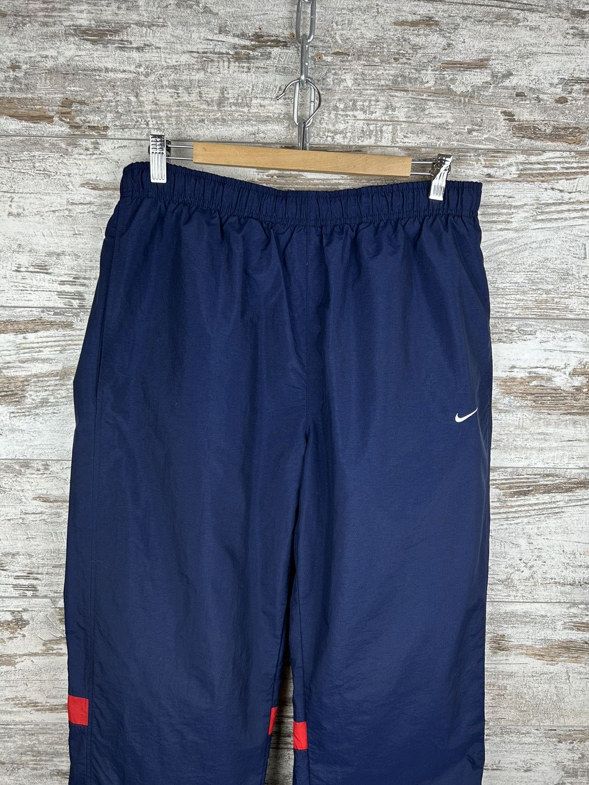 Nike × Vintage Mens Vintage Nike sweatpants swoosh streetwear y2k rare 90s Size US 36 / EU 52 - 6 Thumbnail