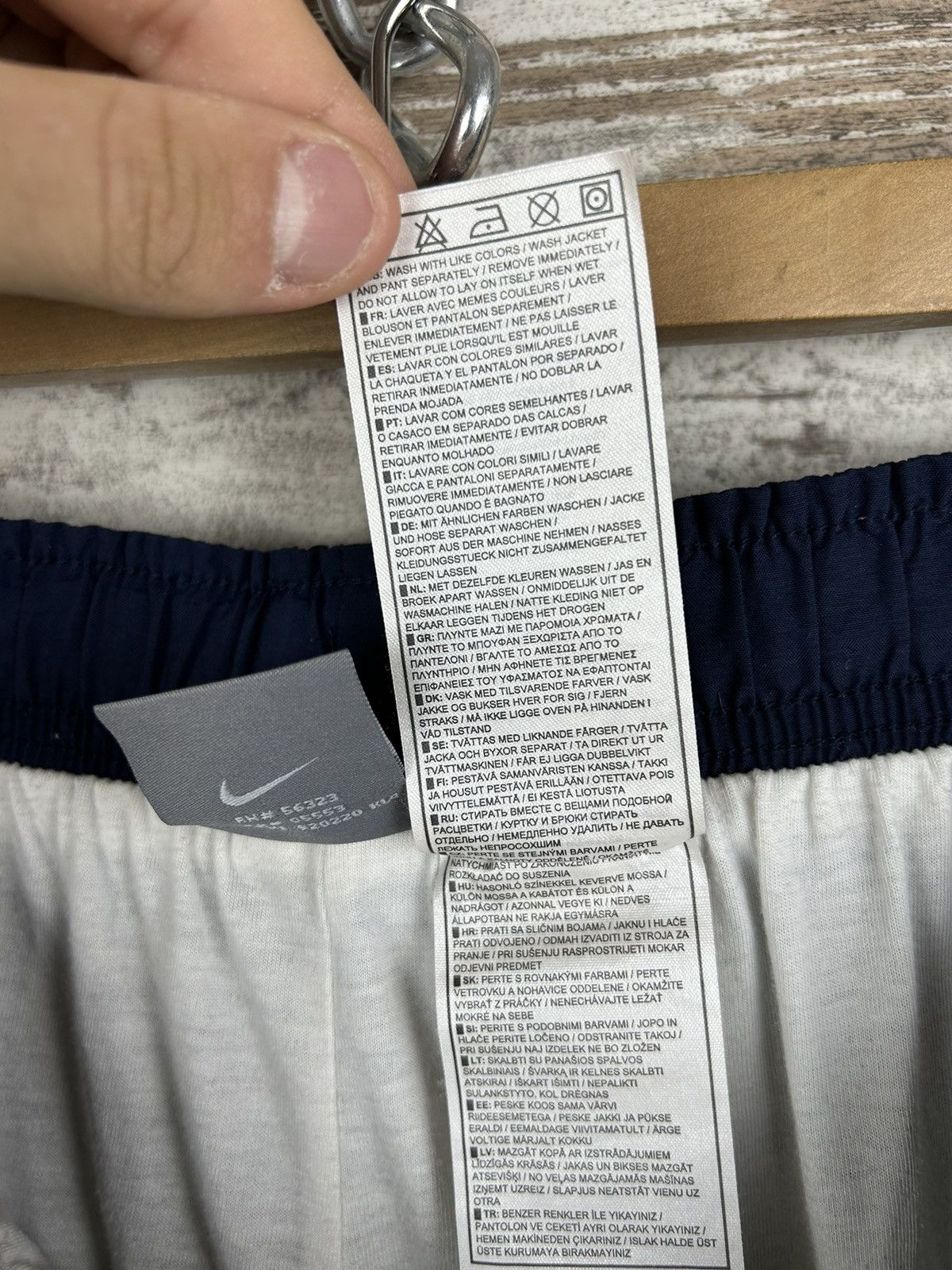 Nike × Vintage Mens Vintage Nike sweatpants swoosh streetwear y2k rare 90s Size US 36 / EU 52 - 24 Thumbnail