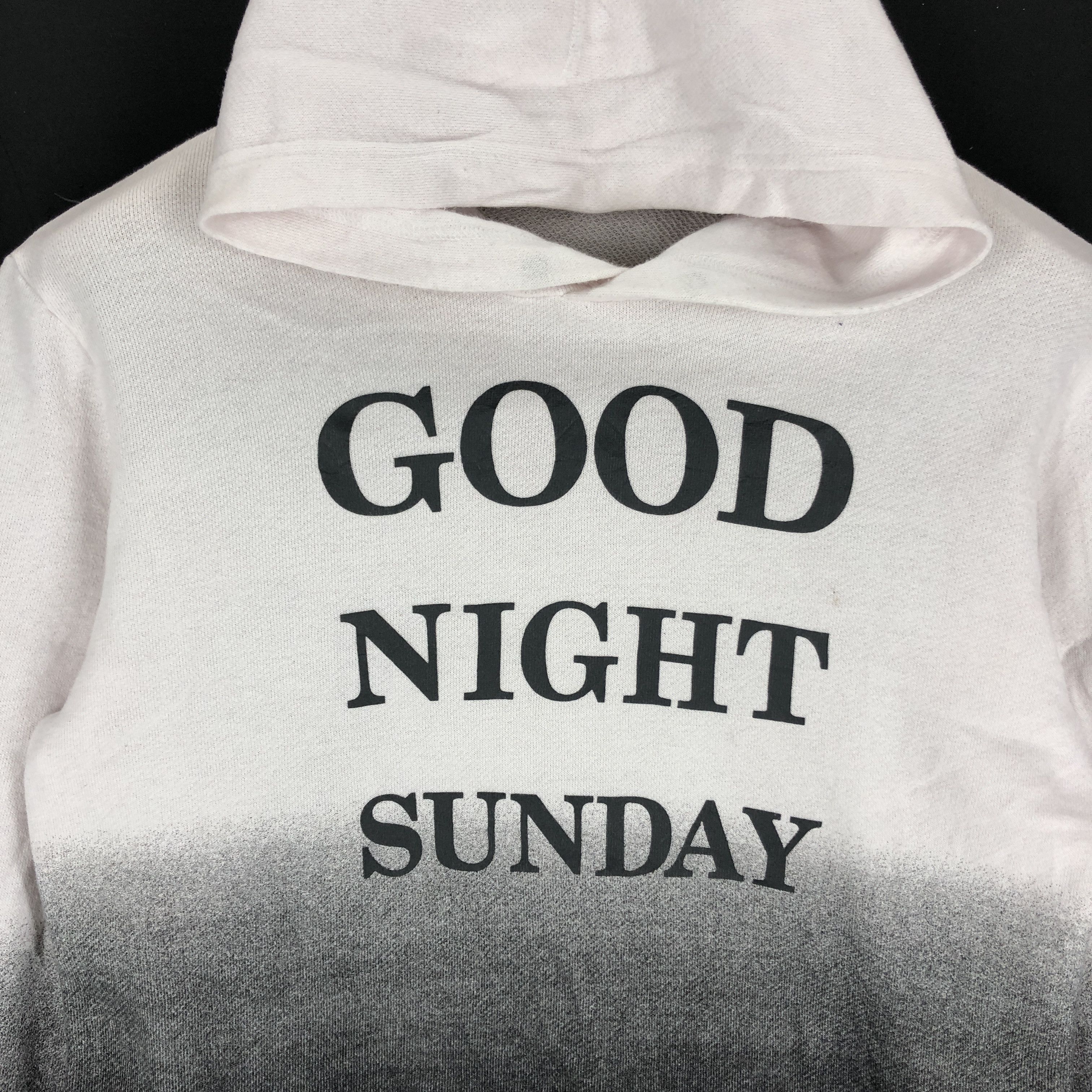 Japanese Brand GOOD NIGHT SUNDAY Hoodie Pullover #2110-72 Size US M / EU 48-50 / 2 - 5 Thumbnail