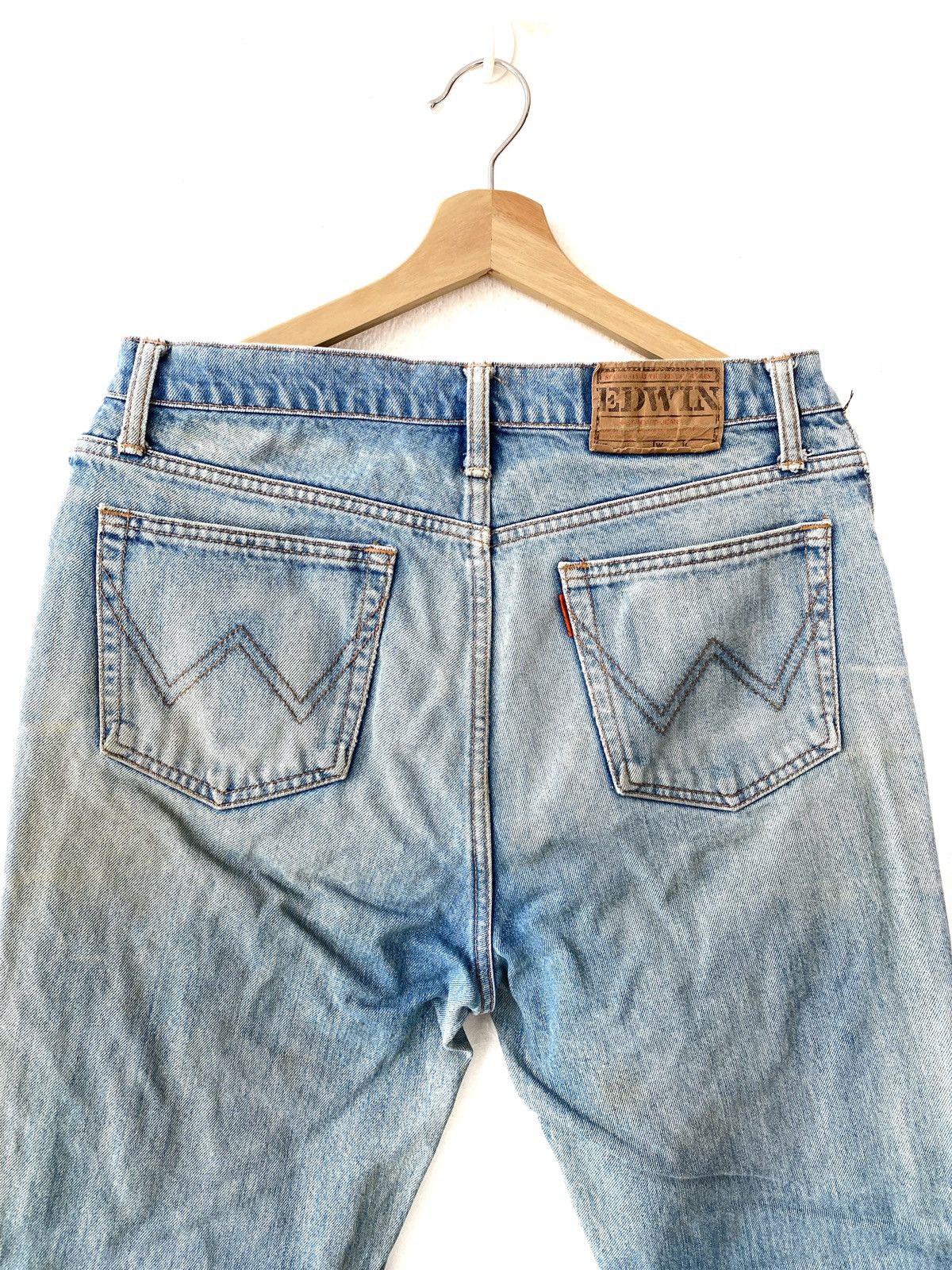 Edwin × Vintage Vintage Edwin Patches Denim Jeans Size US 31 - 6 Thumbnail