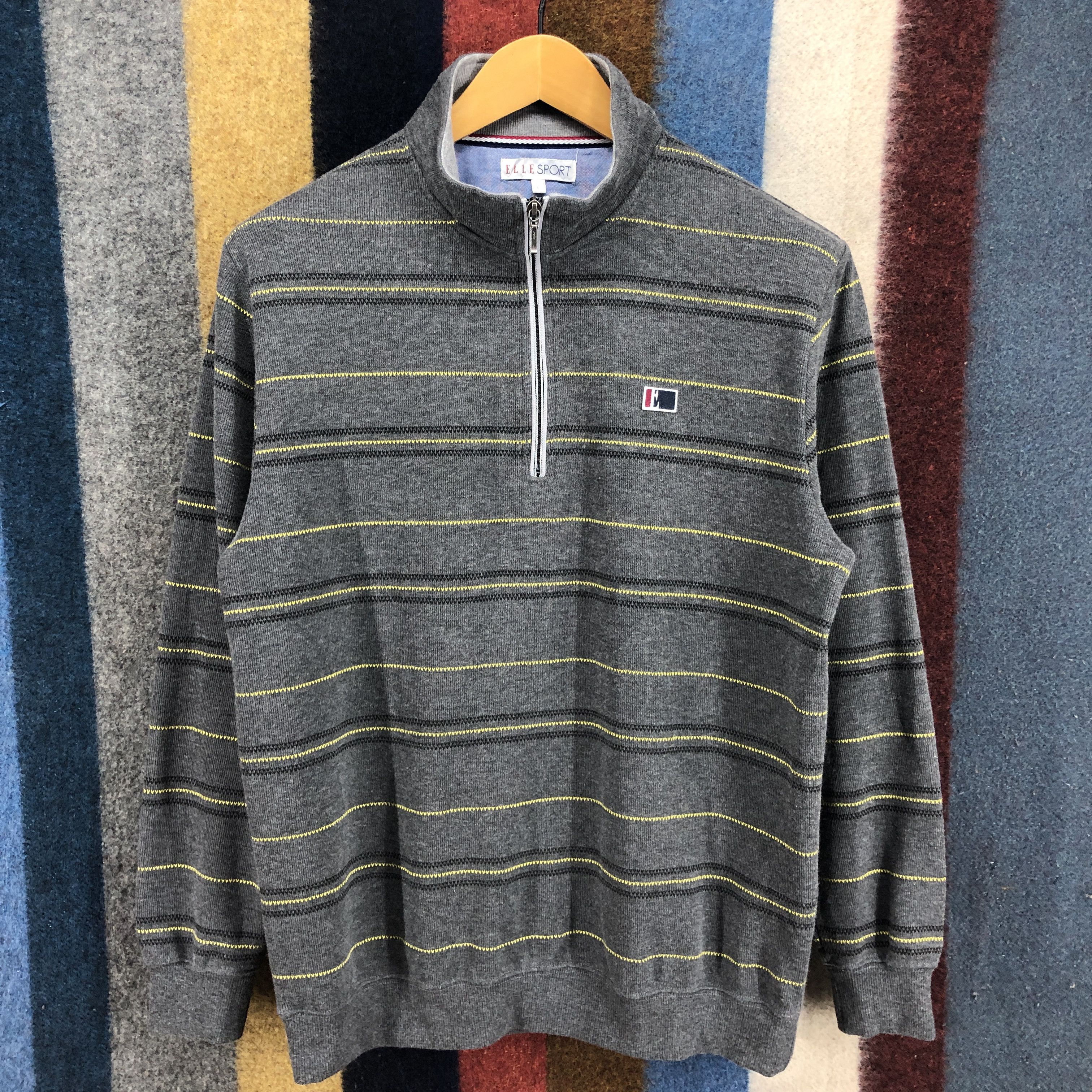 Other ELLE SPORT Turtle Neck Sweatshirt #0582/Y Size US M / EU 48-50 / 2 - 2 Thumbnail
