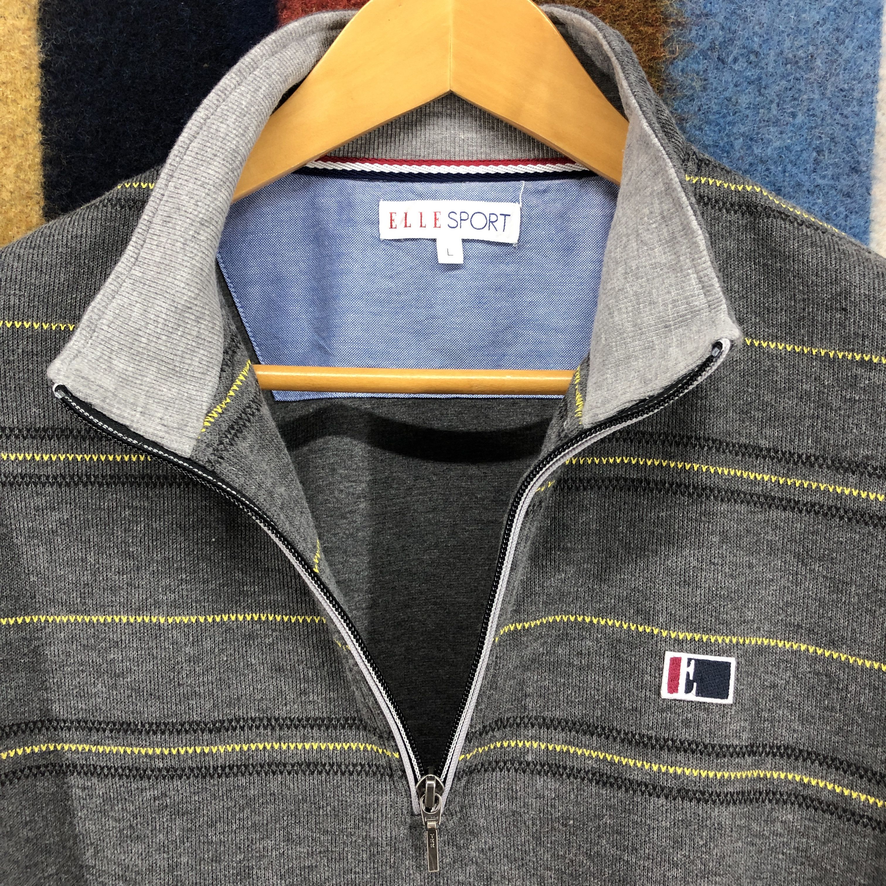 Other ELLE SPORT Turtle Neck Sweatshirt #0582/Y Size US M / EU 48-50 / 2 - 4 Thumbnail