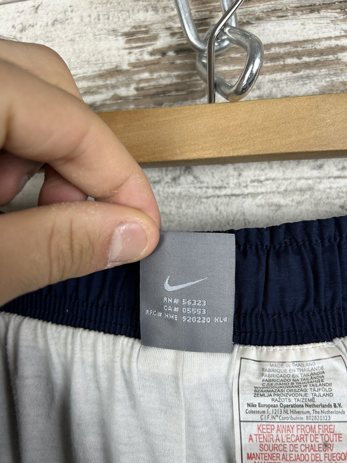Nike × Vintage Mens Vintage Nike sweatpants swoosh streetwear y2k rare 90s Size US 36 / EU 52 - 22 Thumbnail