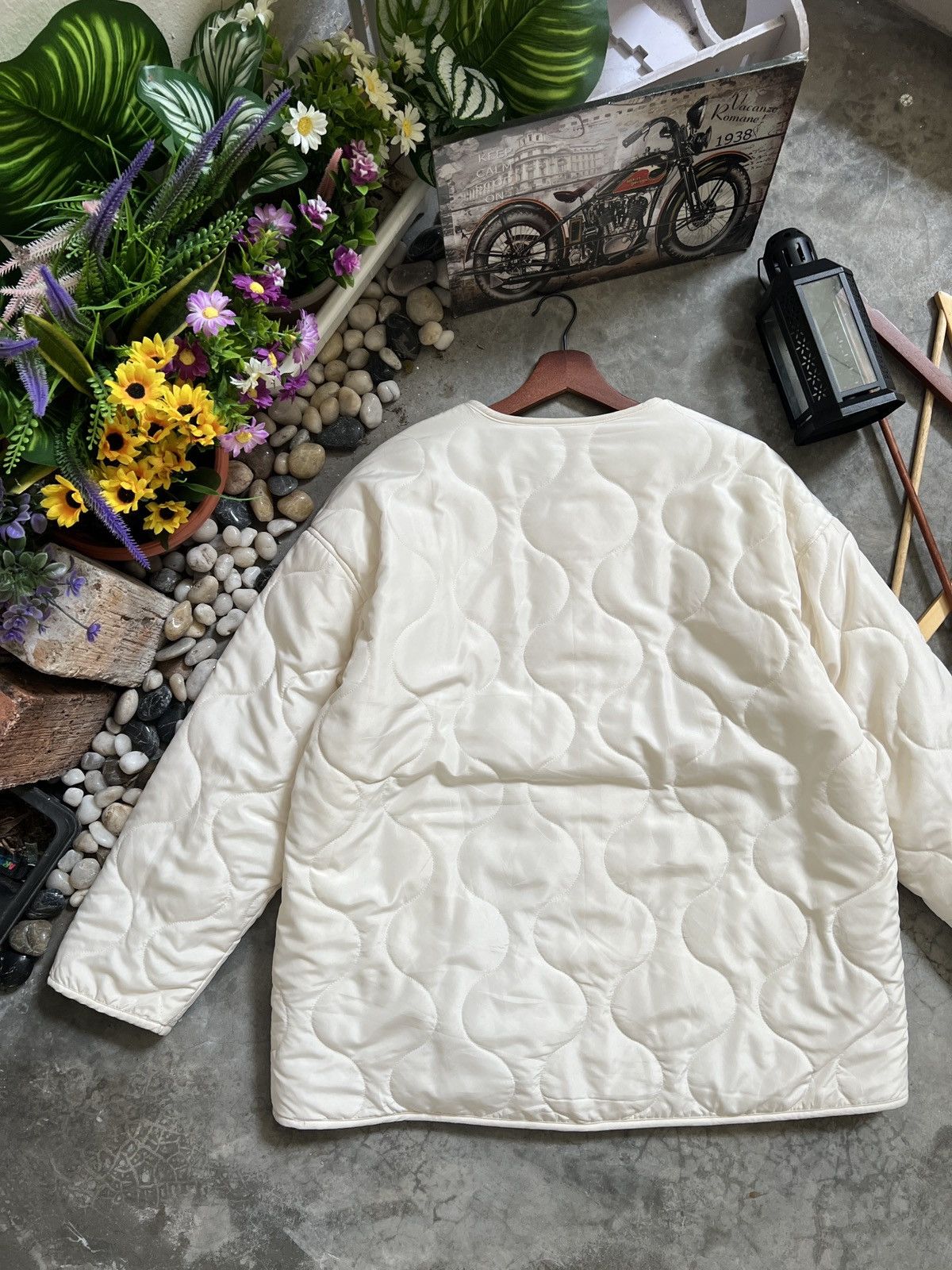 Japanese Brand × Vintage Vintage 🖤 Gu Deep Pile Sherpa Riversible Cardigan Jacket Size US XL / EU 56 / 4 - 15 Thumbnail