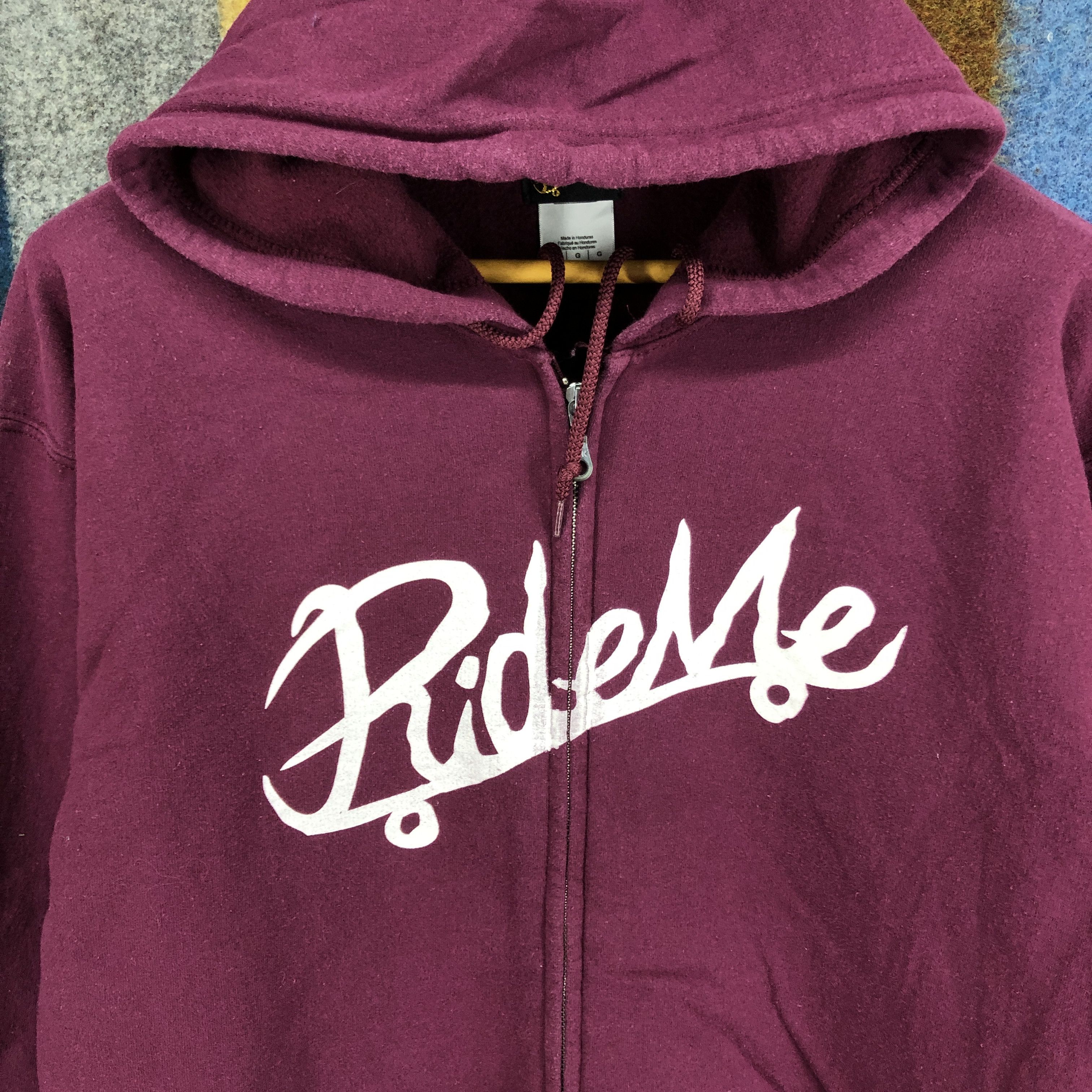 Other RIDE ME Skate Zipper Hoodie #2707-98 Size US M / EU 48-50 / 2 - 2 Thumbnail