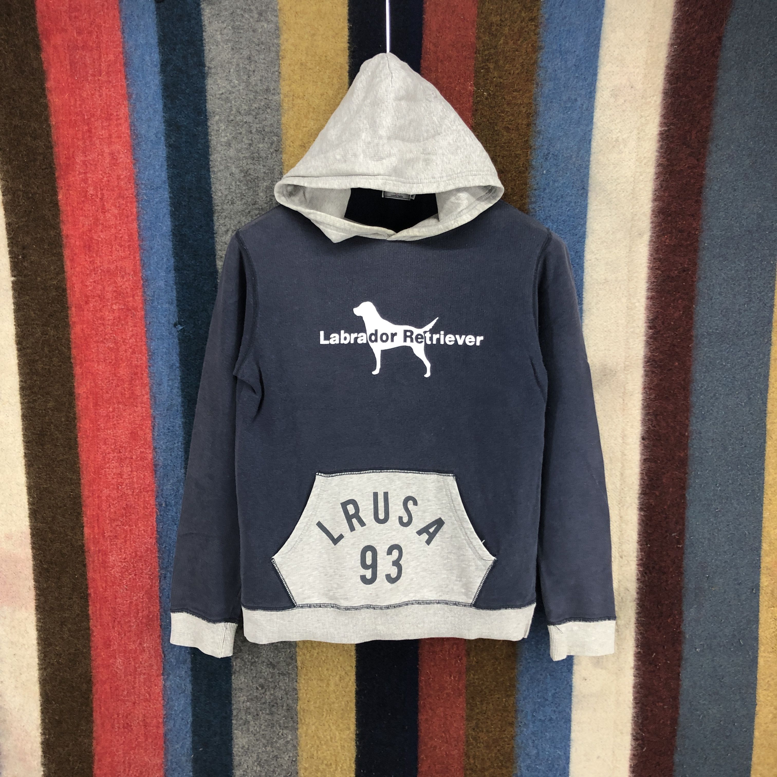 Japanese Brand LABRADOR RETRIEVER LRUSA Hoodie Pullover #2696-97 Size US S / EU 44-46 / 1 - 1 Preview