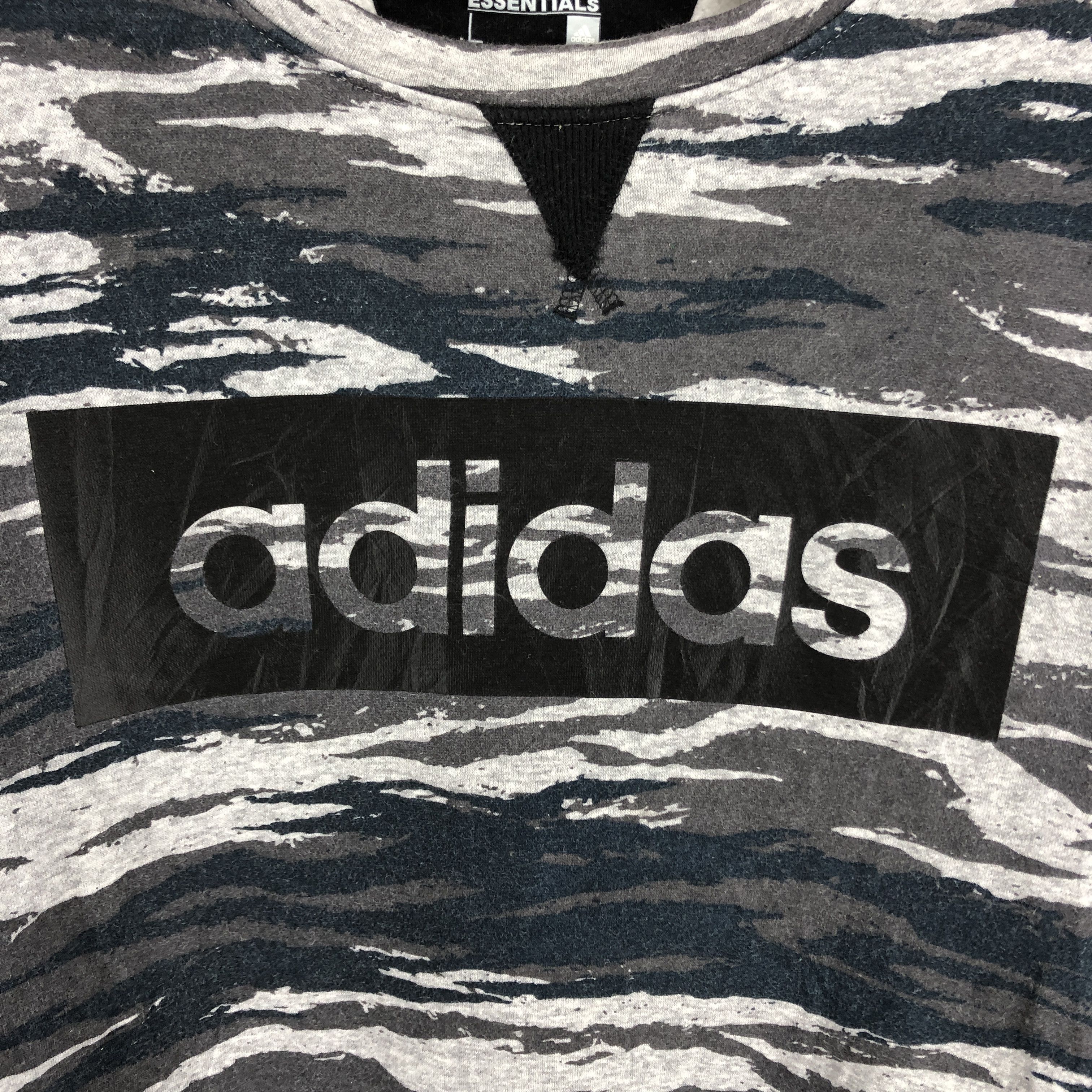 Adidas ADIDAS ESSENTIAL Camo Sweatshirt #2735-99 Size US M / EU 48-50 / 2 - 4 Thumbnail
