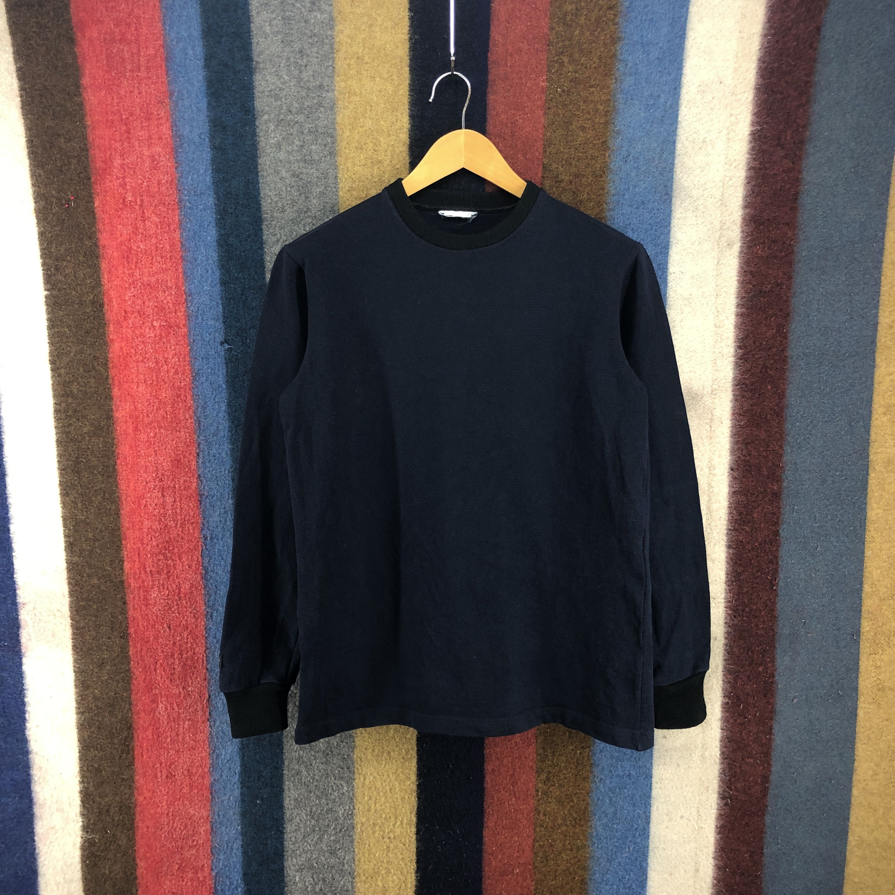 Barbarian 90s Vintage BARBARIAN RUGBY WEAR Polo Rugby #0210/J Size US M / EU 48-50 / 2 - 1 Thumbnail