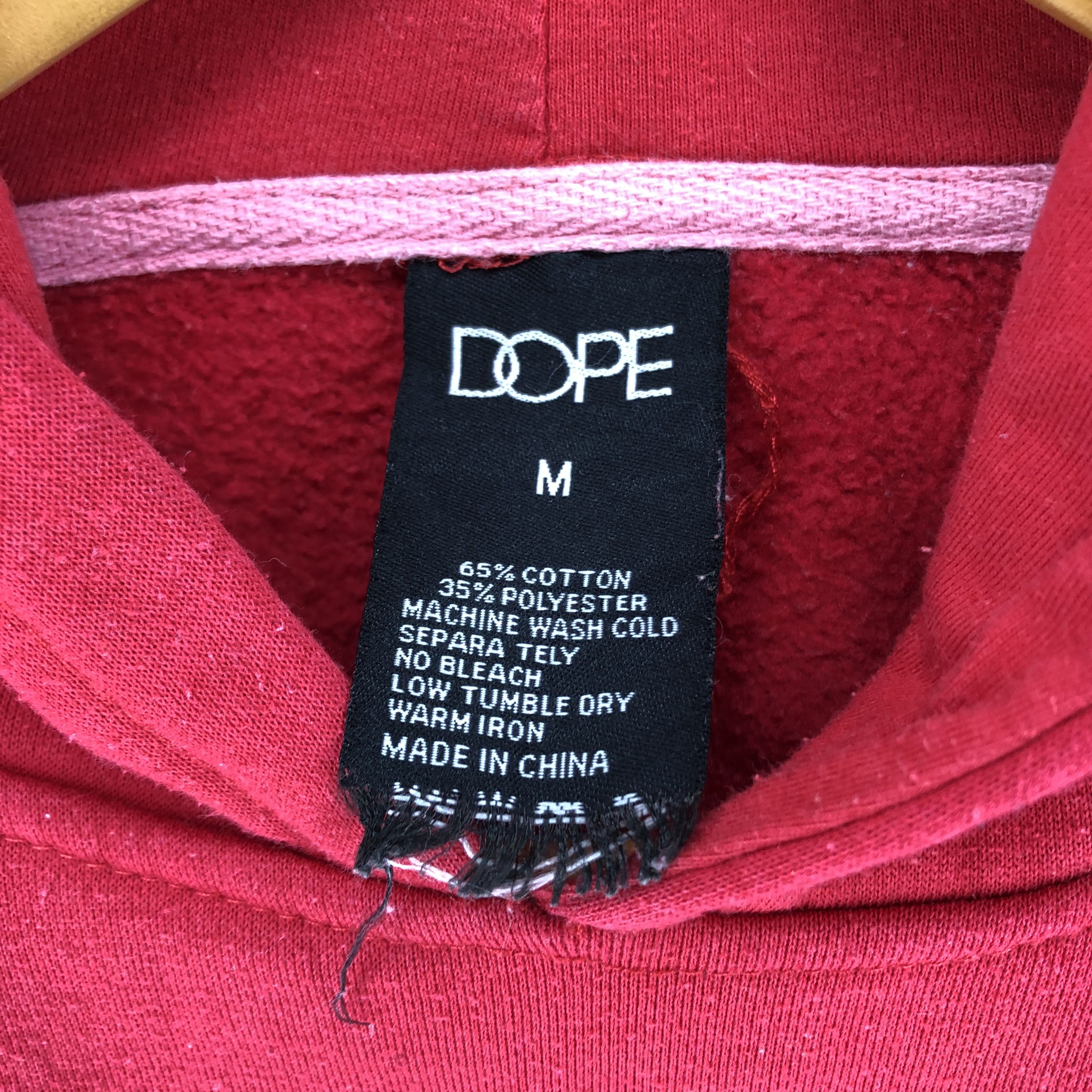 Japanese Brand DOPE SHIT Hoodie Pullover #2060-70 Size US M / EU 48-50 / 2 - 4 Thumbnail