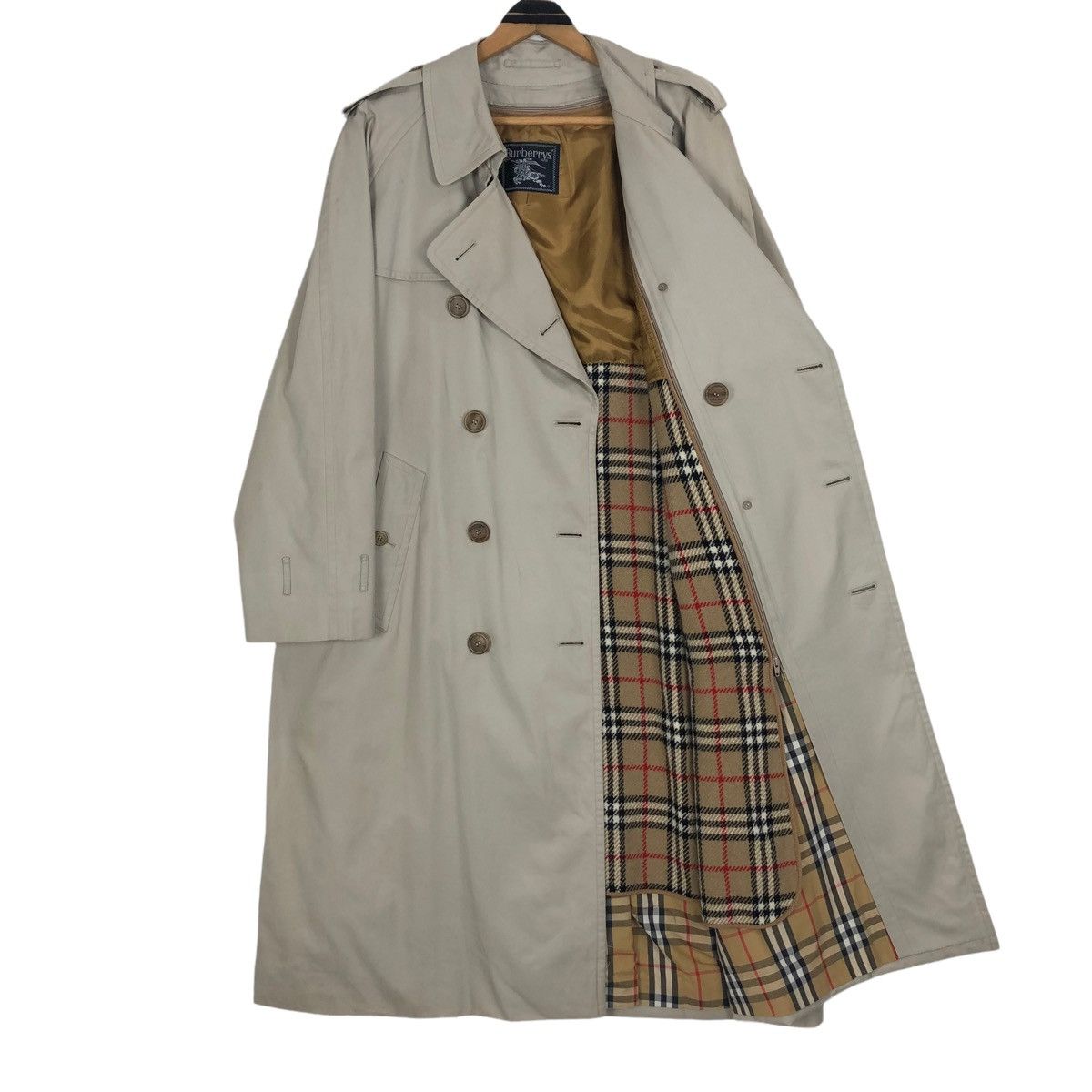 Burberry Vintage Burberrys Double Breasted Trench Coat Size US L / EU 52-54 / 3 - 13 Thumbnail