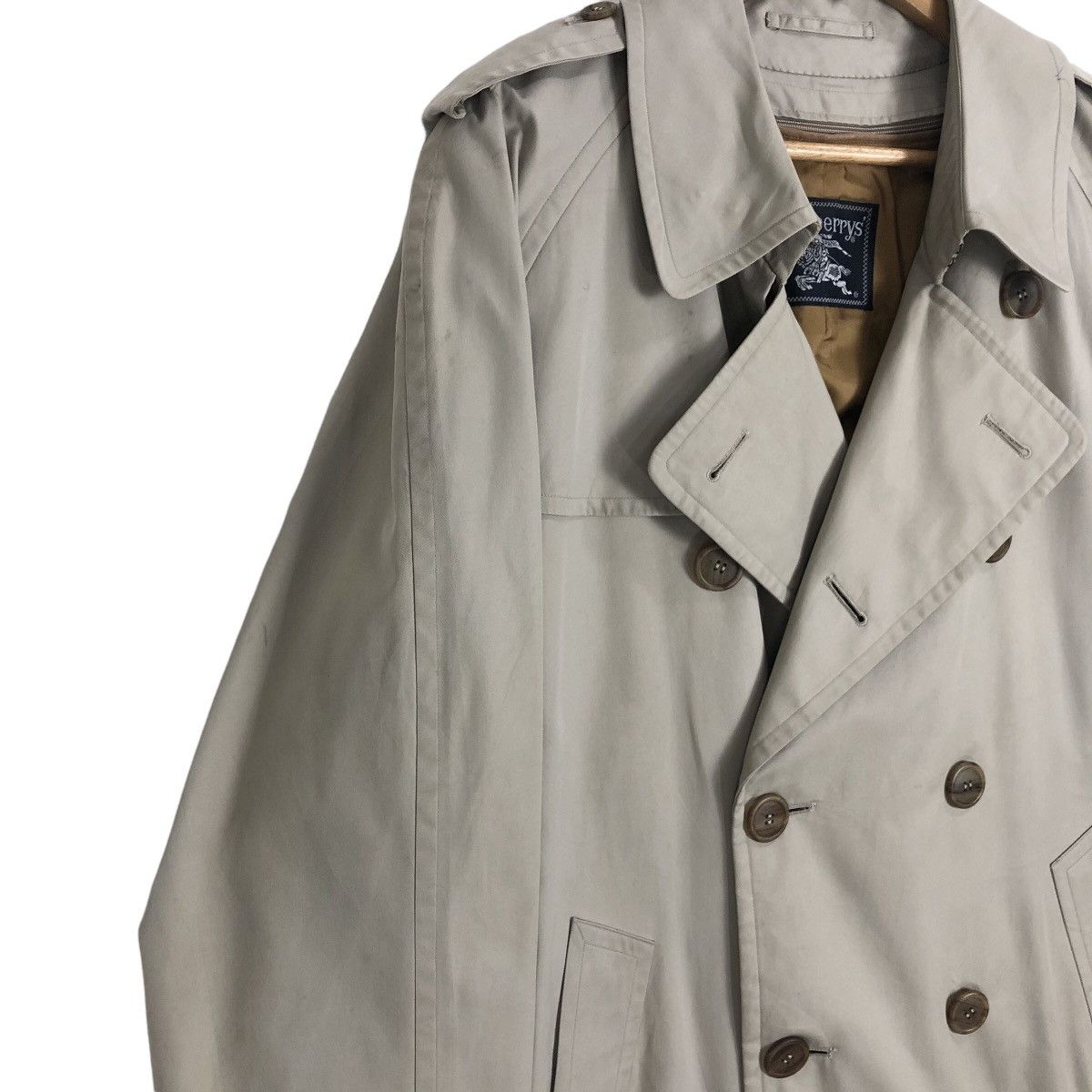 Burberry Vintage Burberrys Double Breasted Trench Coat Size US L / EU 52-54 / 3 - 9 Thumbnail