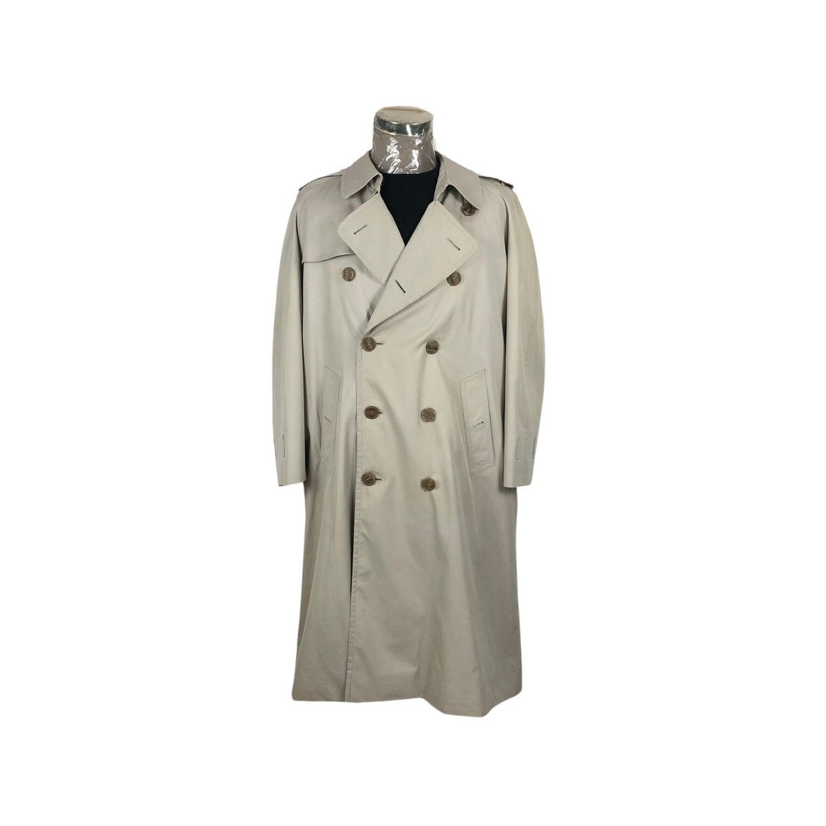 Burberry Vintage Burberrys Double Breasted Trench Coat Size US L / EU 52-54 / 3 - 2 Thumbnail