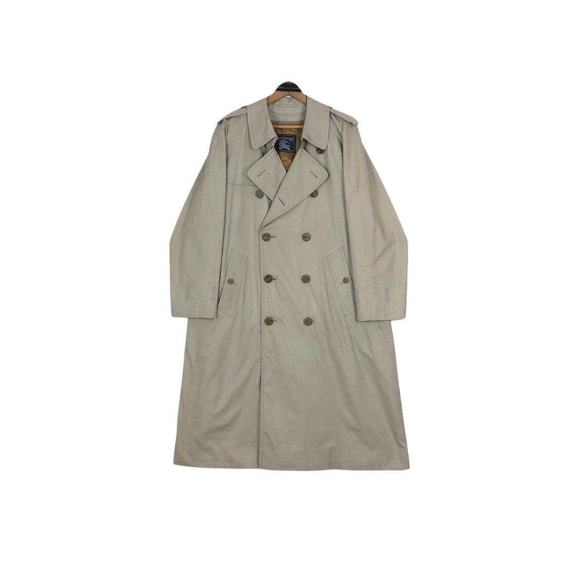 Burberry Vintage Burberrys Double Breasted Trench Coat Size US L / EU 52-54 / 3 - 4 Thumbnail