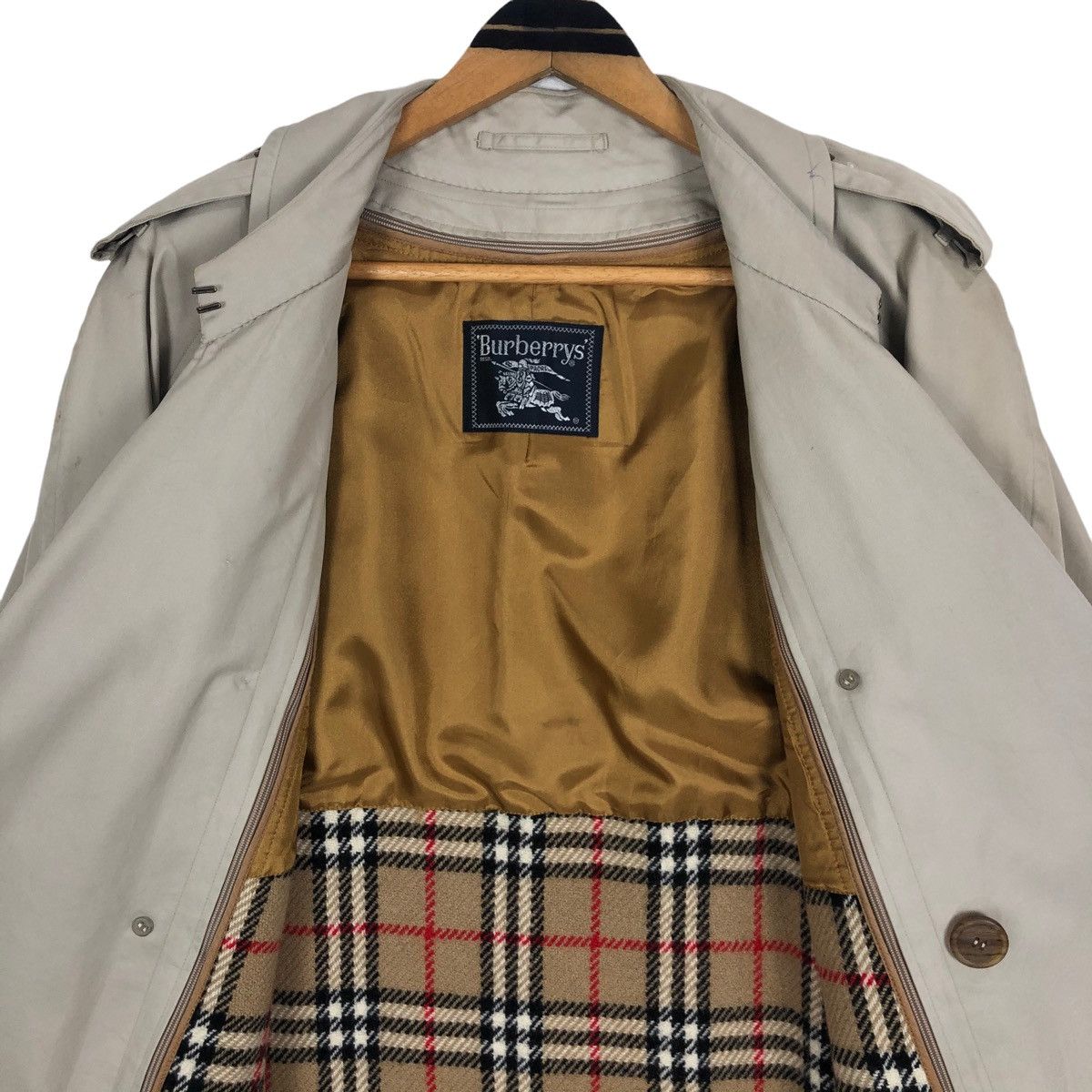 Burberry Vintage Burberrys Double Breasted Trench Coat Size US L / EU 52-54 / 3 - 14 Thumbnail