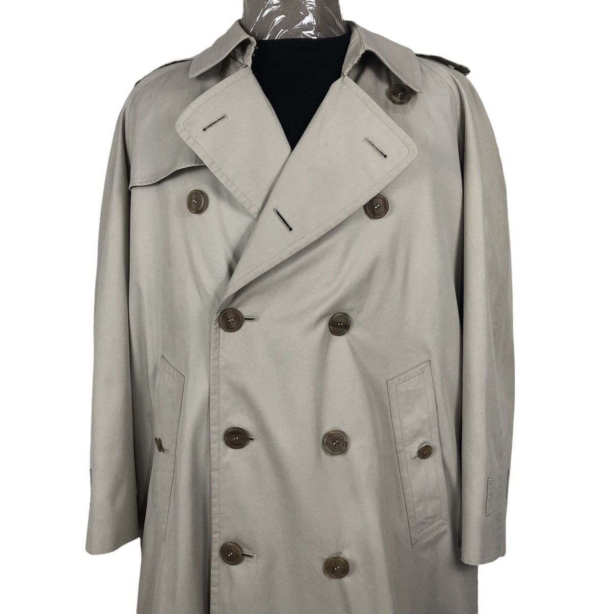Burberry Vintage Burberrys Double Breasted Trench Coat Size US L / EU 52-54 / 3 - 7 Thumbnail