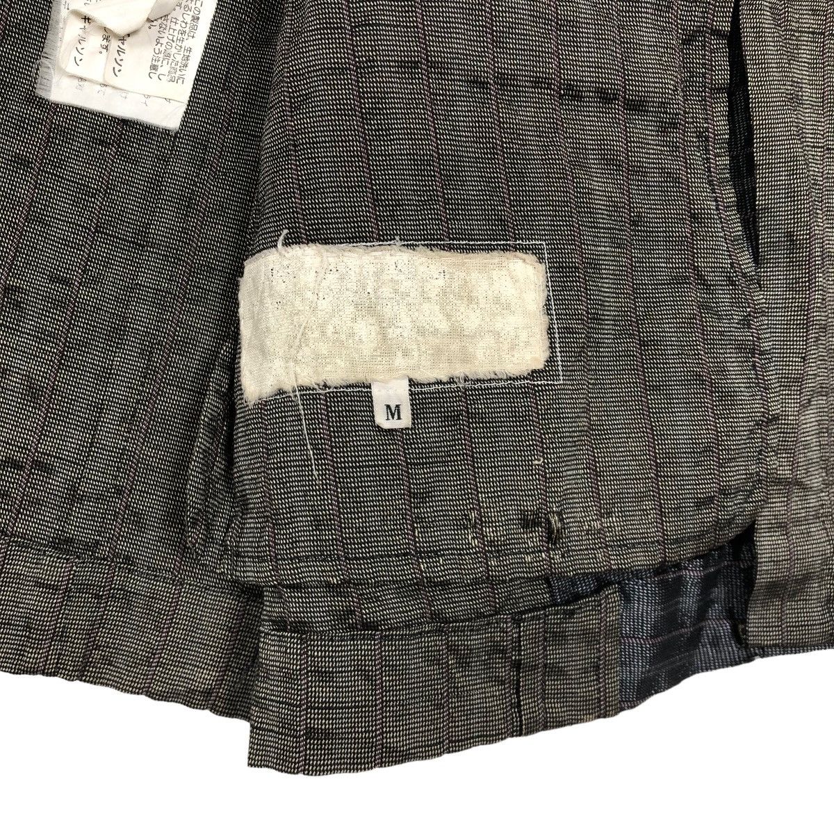 Comme des Garcons Vintage 90s Comme Des Garcons Homme Plus Patchwork Coat Size US M / EU 48-50 / 2 - 8 Thumbnail