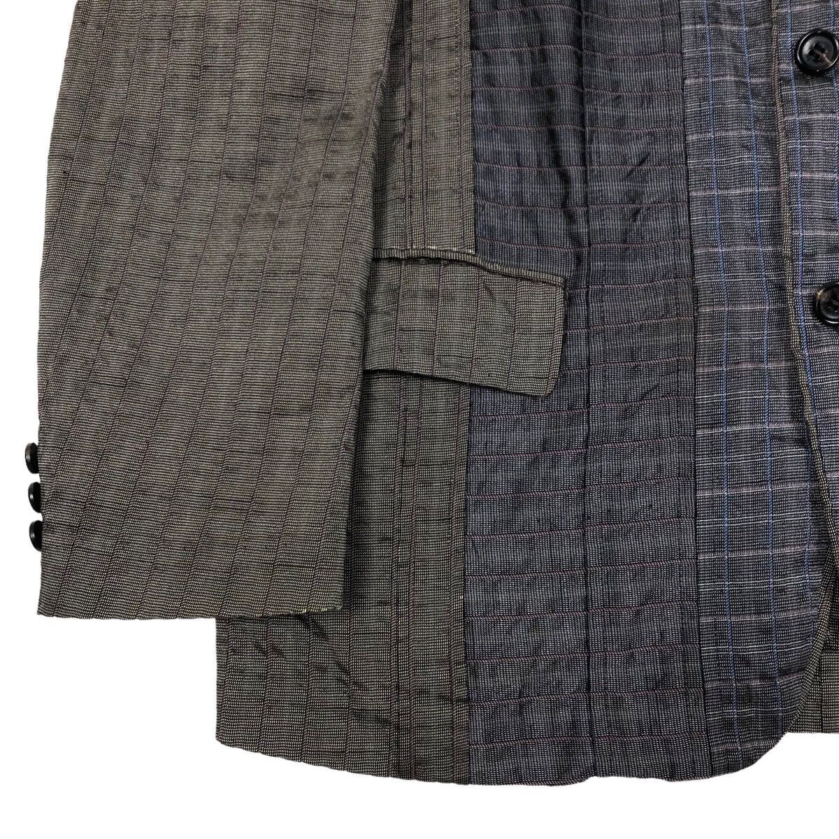 Comme des Garcons Vintage 90s Comme Des Garcons Homme Plus Patchwork Coat Size US M / EU 48-50 / 2 - 3 Thumbnail