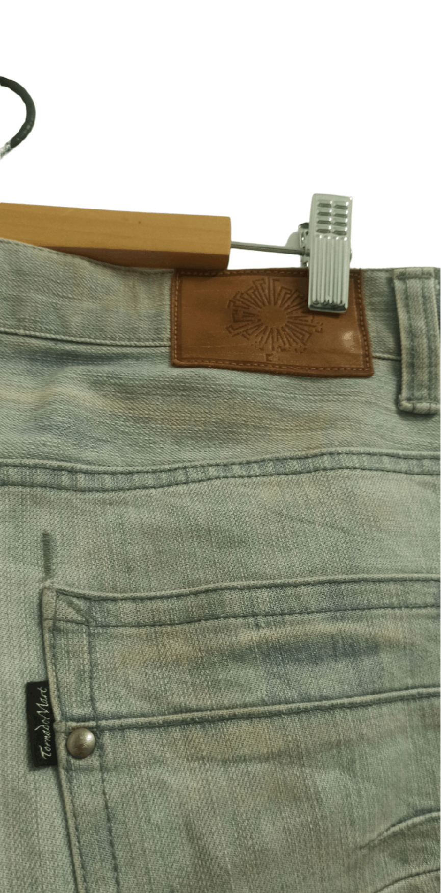Tornado Mart Tornado Mart Japan Light Blue Denim Size US 34 / EU 50 - 10 Thumbnail