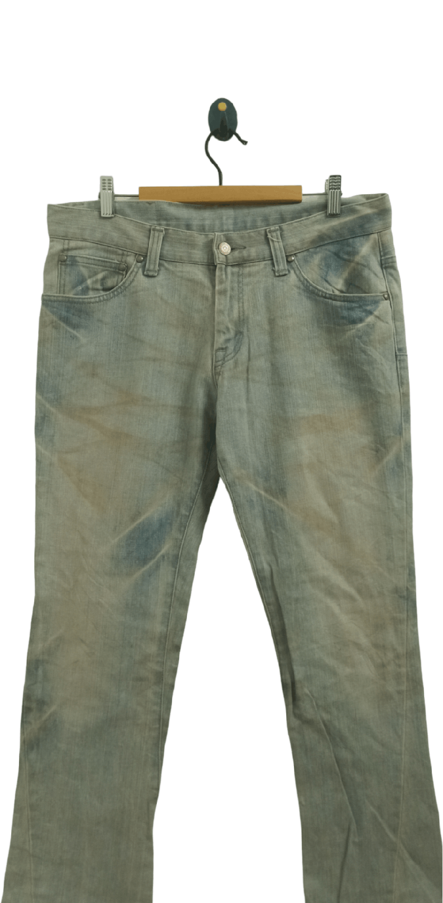 Tornado Mart Tornado Mart Japan Light Blue Denim Size US 34 / EU 50 - 3 Thumbnail