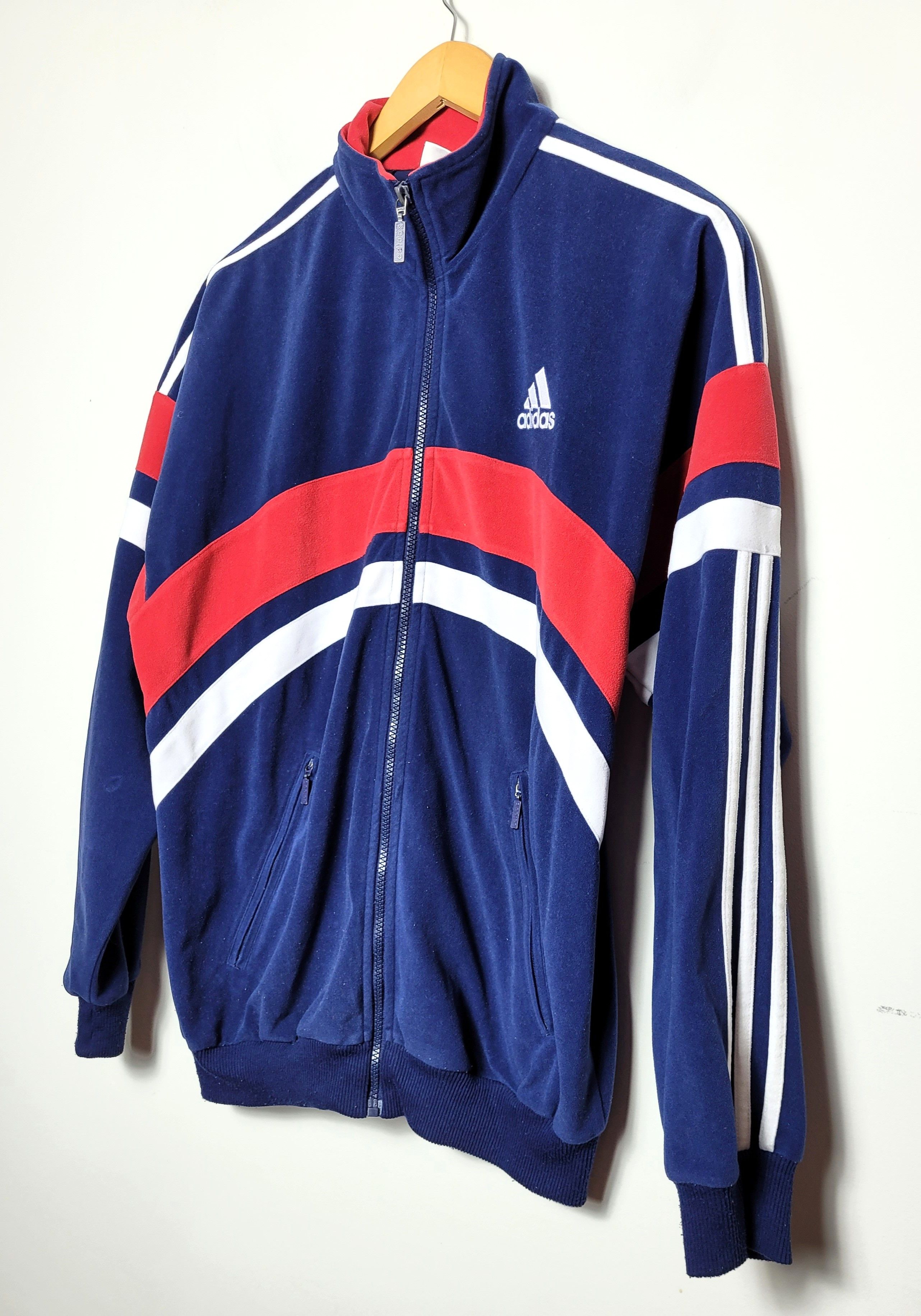 Adidas × Vintage Adidas vintage 90s zip Size US S / EU 44-46 / 1 - 4 Thumbnail
