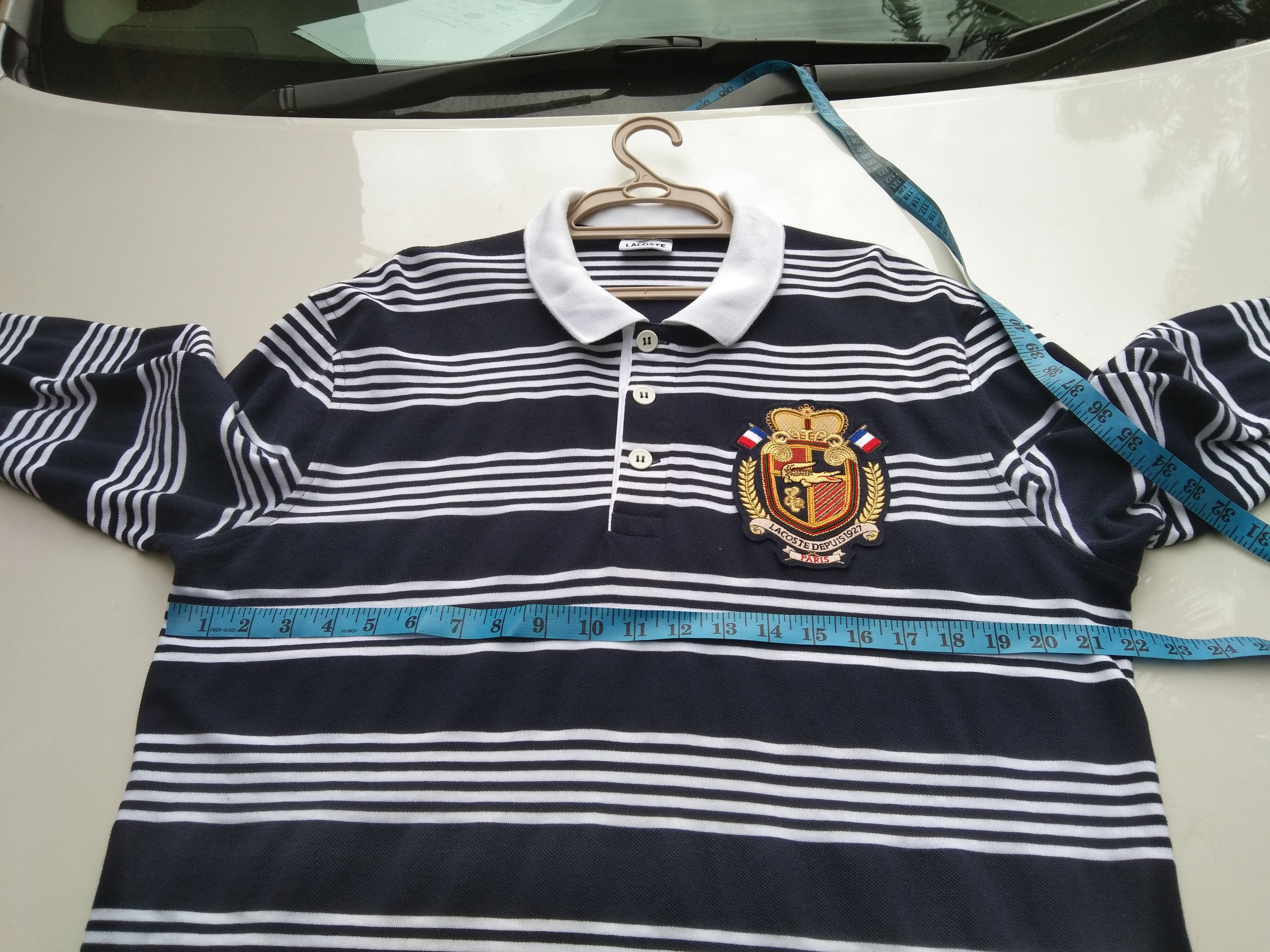Lacoste LACOSTE POLO TEE LONG SLEEVE Size US L / EU 52-54 / 3 - 9 Thumbnail