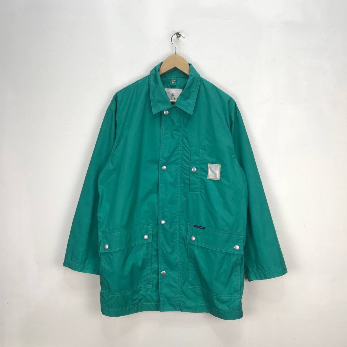 Designer × Other Elle Homme Paris Nylon Windbreaker zipper long jacket Size US M / EU 48-50 / 2 - 1 Thumbnail