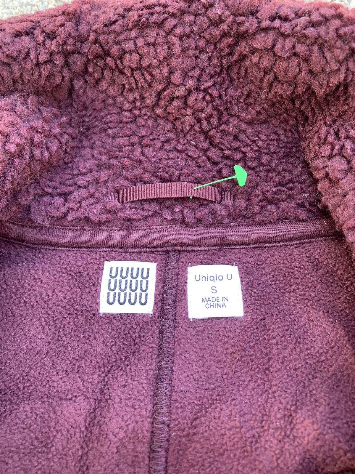 Japanese Brand × Lemaire × Uniqlo Uniqlo UUU Lemaire Fleece Jacket Size US S / EU 44-46 / 1 - 7 Thumbnail