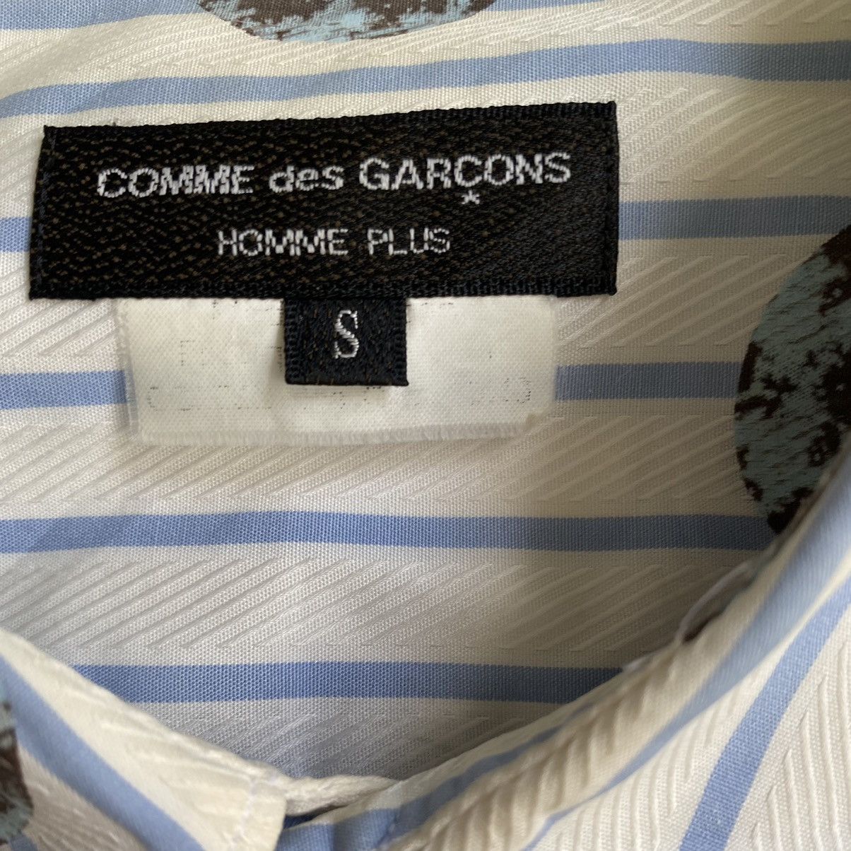 Comme des Garcons Fall 10 Runway Strips Polka Dot Shirt Size US S / EU 44-46 / 1 - 4 Thumbnail