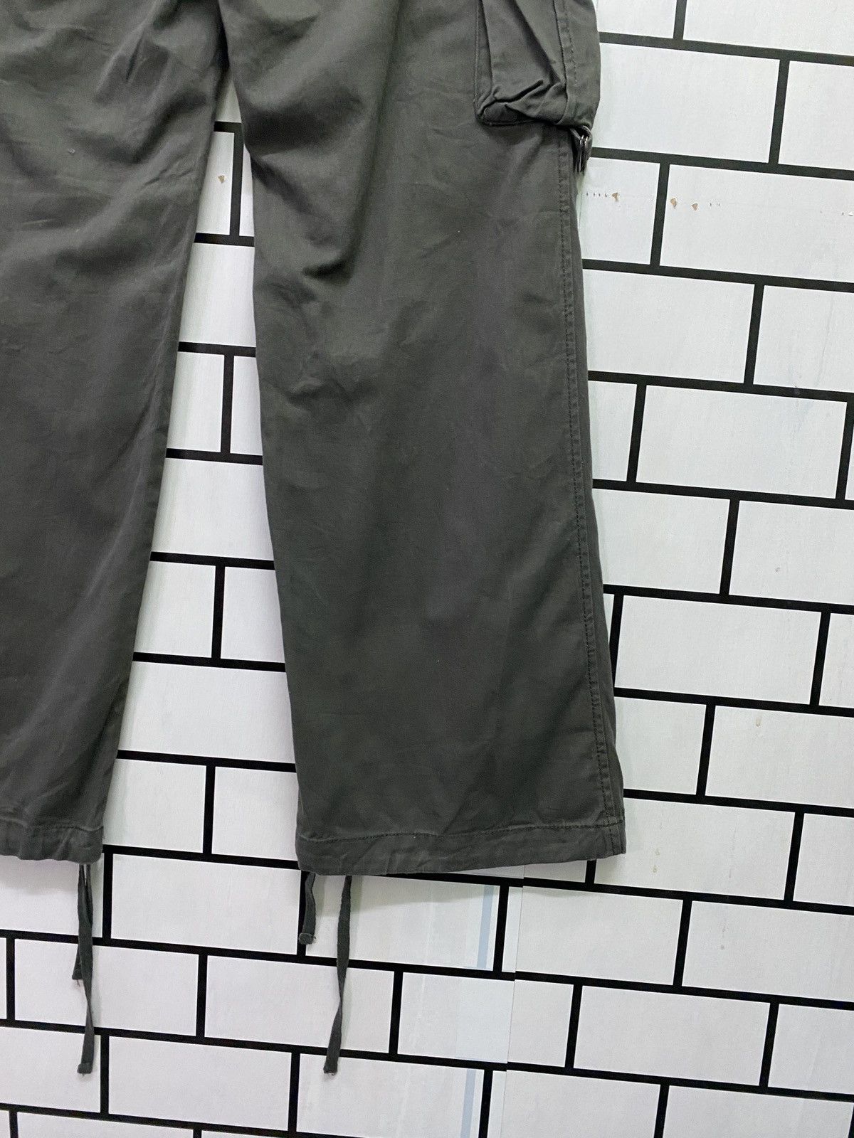 Japanese Brand × Other Unknown Cargo Japanese Tactical MultiPocket Parachute Pants Size 28" / US 6 / IT 42 - 12 Thumbnail