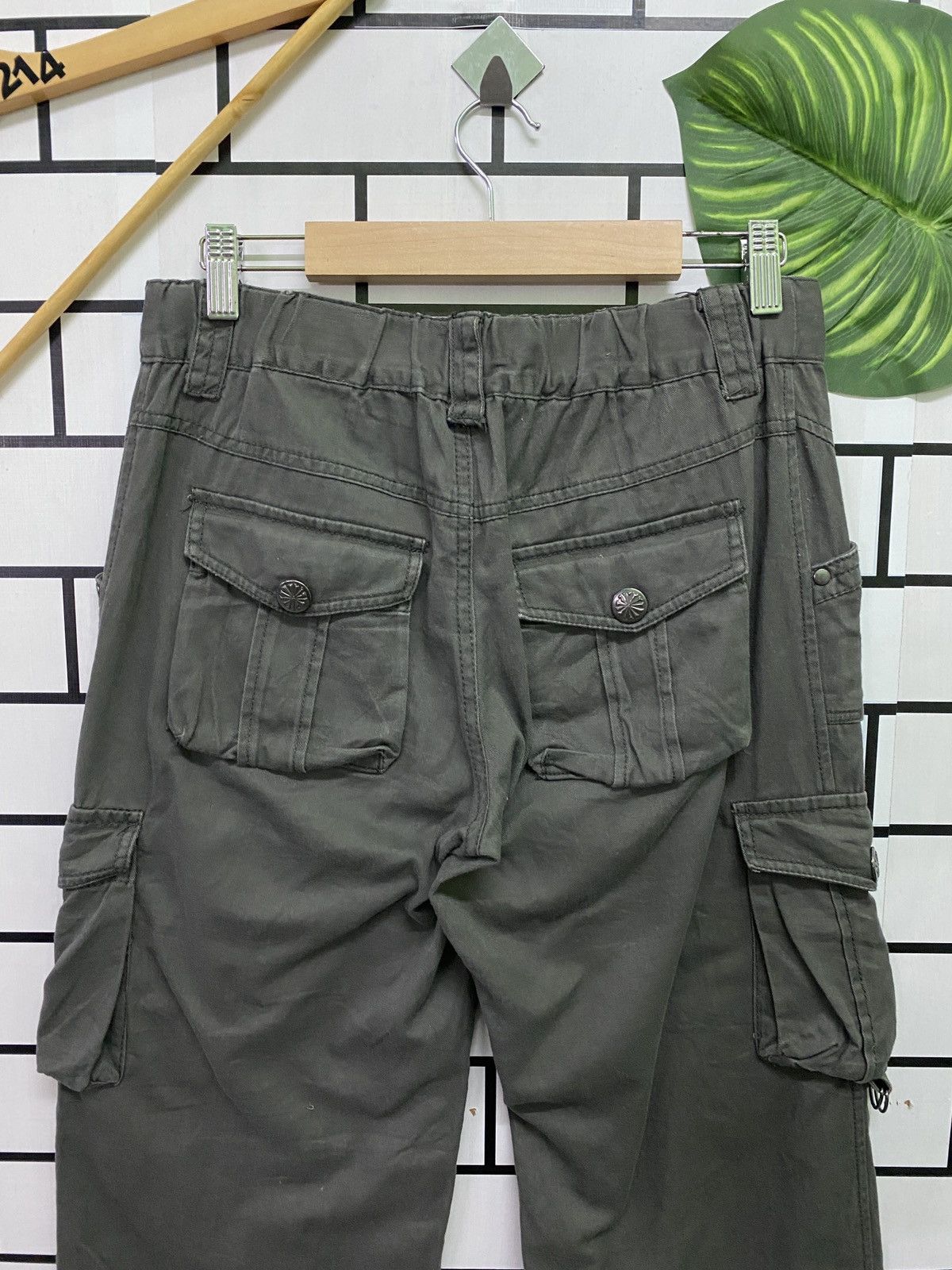 Japanese Brand × Other Unknown Cargo Japanese Tactical MultiPocket Parachute Pants Size 28" / US 6 / IT 42 - 9 Thumbnail