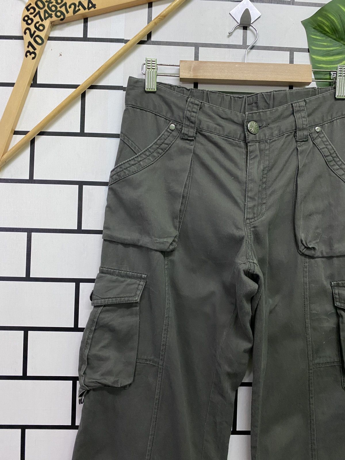 Japanese Brand × Other Unknown Cargo Japanese Tactical MultiPocket Parachute Pants Size 28" / US 6 / IT 42 - 4 Thumbnail