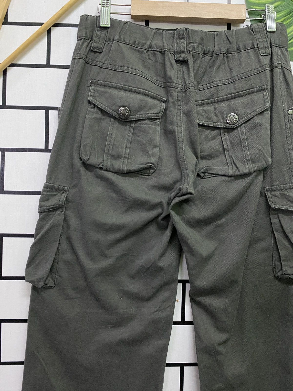 Japanese Brand × Other Unknown Cargo Japanese Tactical MultiPocket Parachute Pants Size 28" / US 6 / IT 42 - 10 Thumbnail