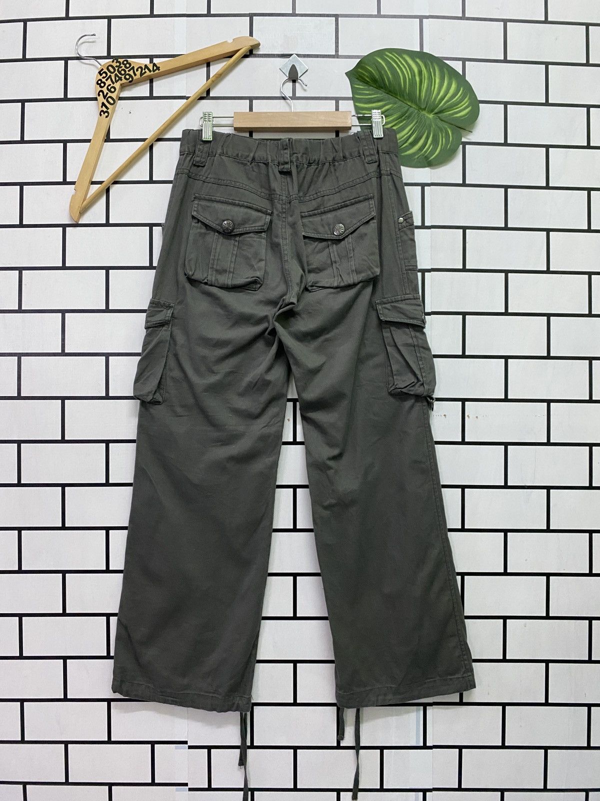 Japanese Brand × Other Unknown Cargo Japanese Tactical MultiPocket Parachute Pants Size 28" / US 6 / IT 42 - 2 Thumbnail