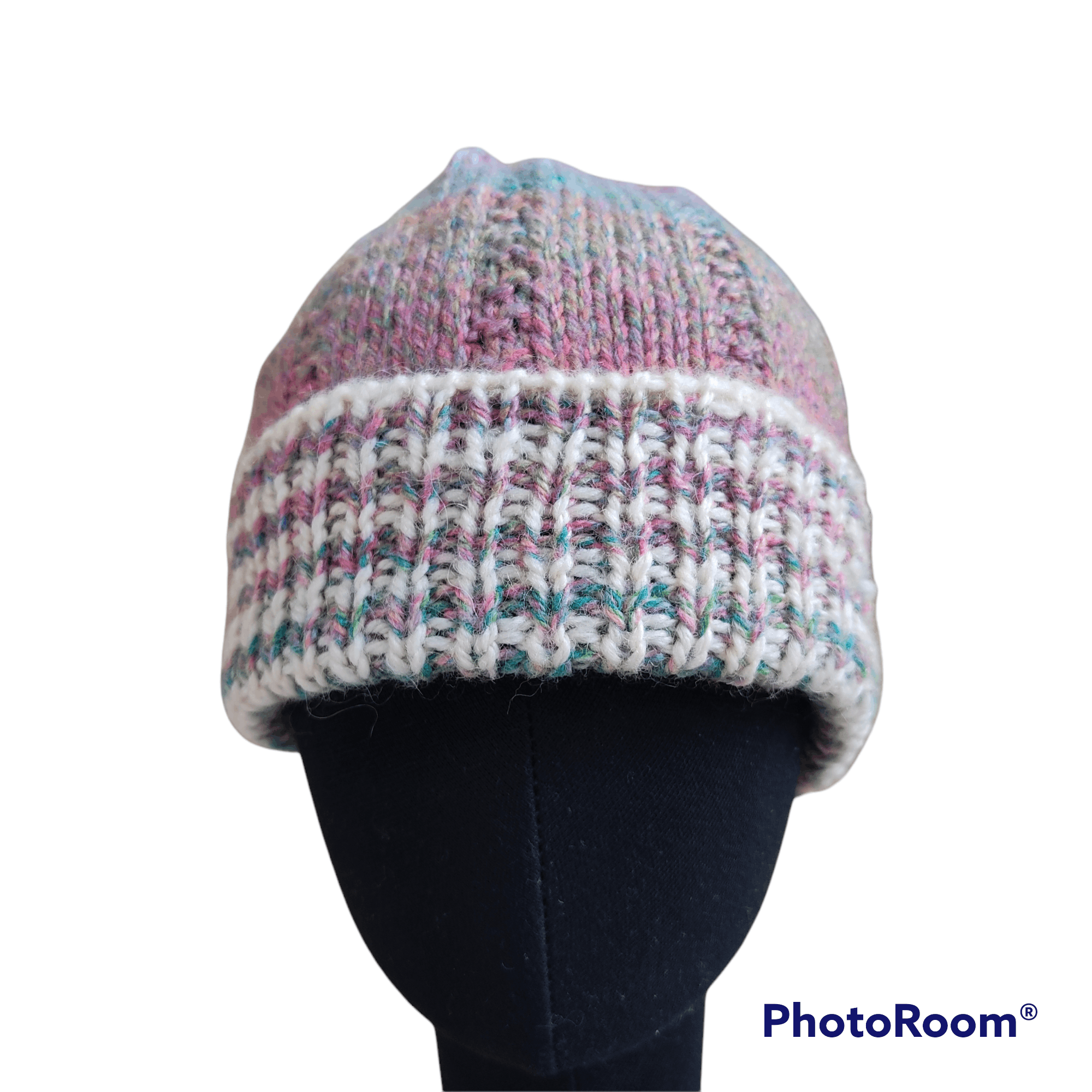 Cross Colours Multicolor Beanie Hat Knitted Size ONE SIZE - 3 Thumbnail