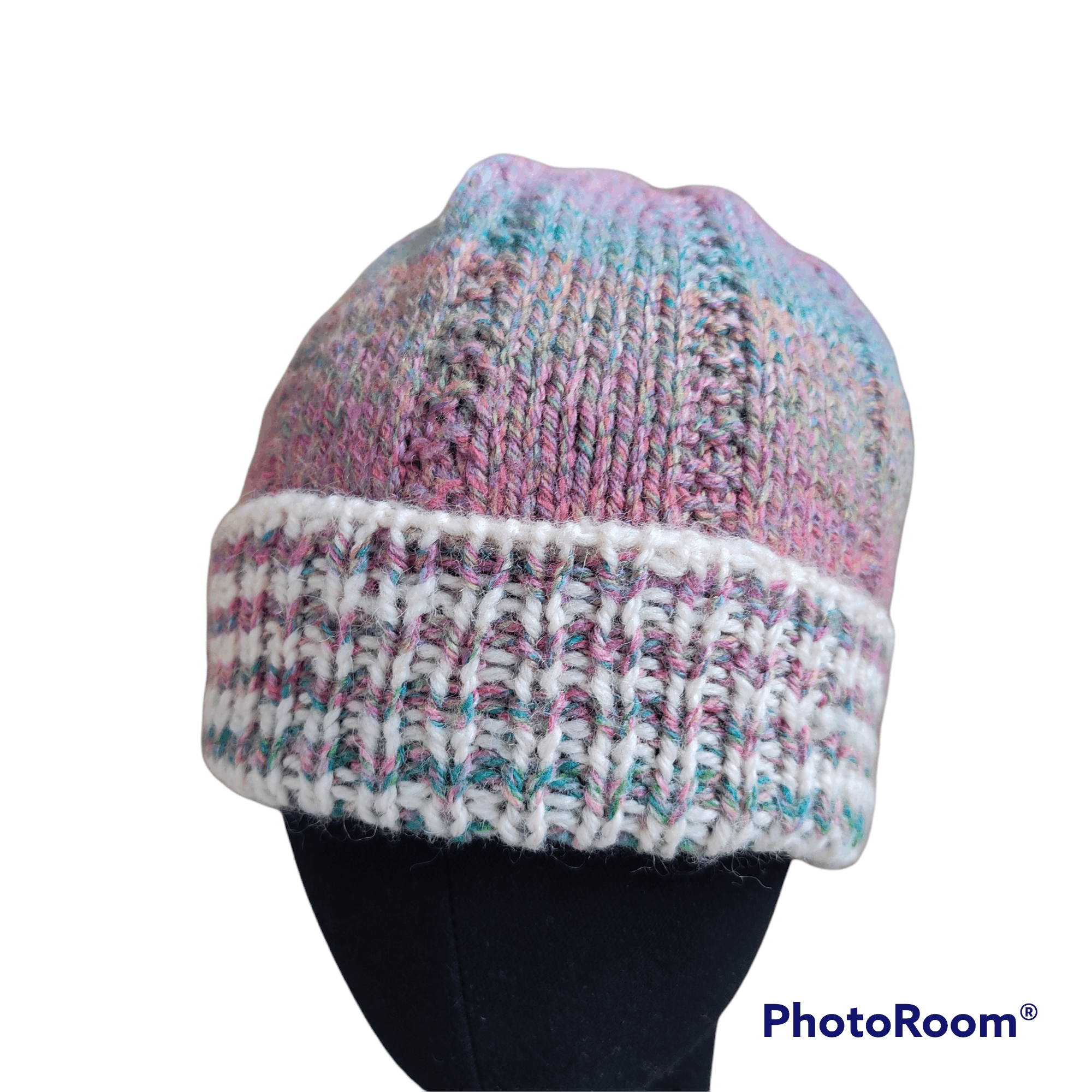 Cross Colours Multicolor Beanie Hat Knitted Size ONE SIZE - 4 Thumbnail